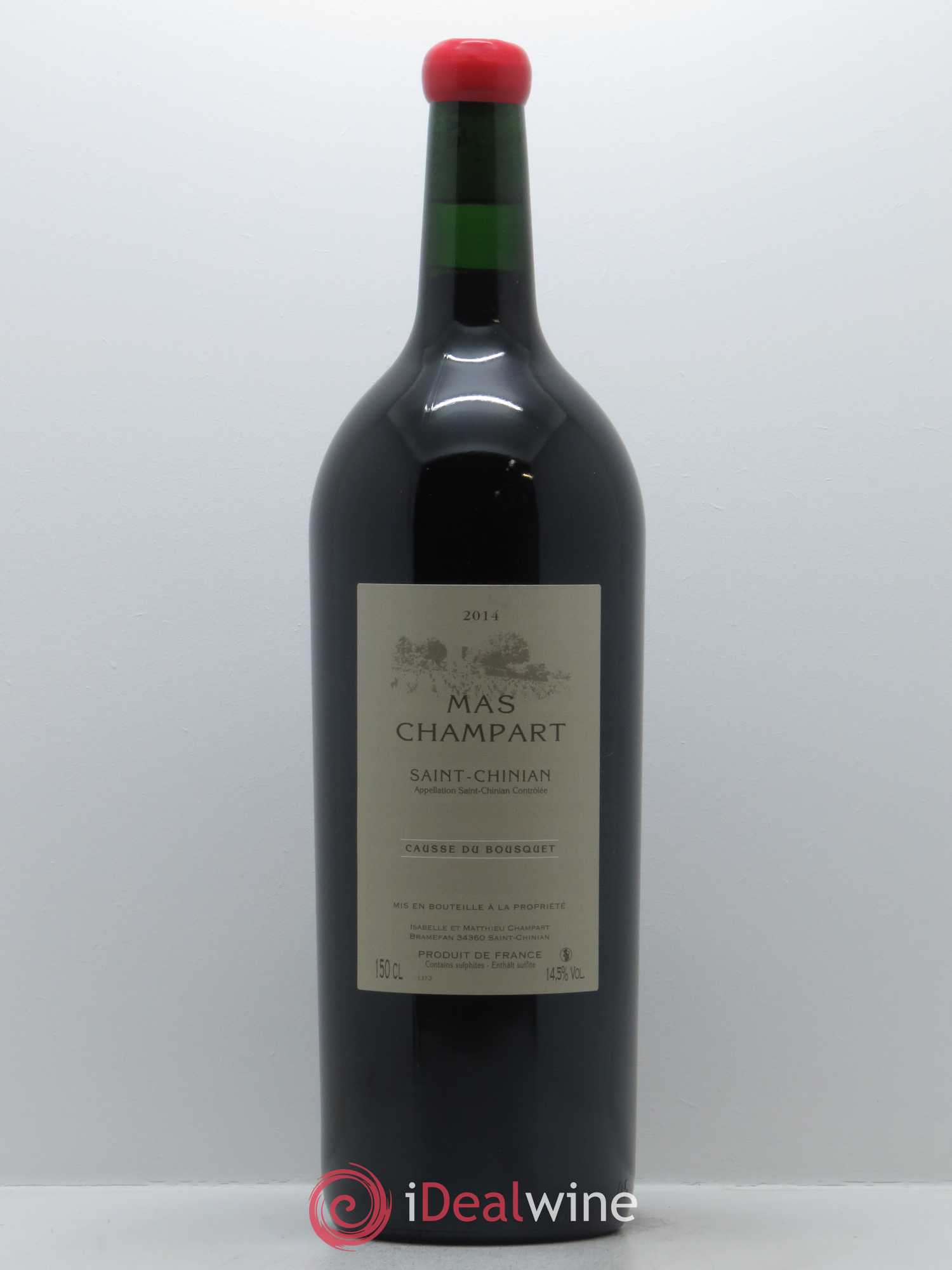 Saint-Chinian Mas Champart Causse du Bousquet Isabelle et Mathieu Champart 2014 - Lot de 1 magnum - 0