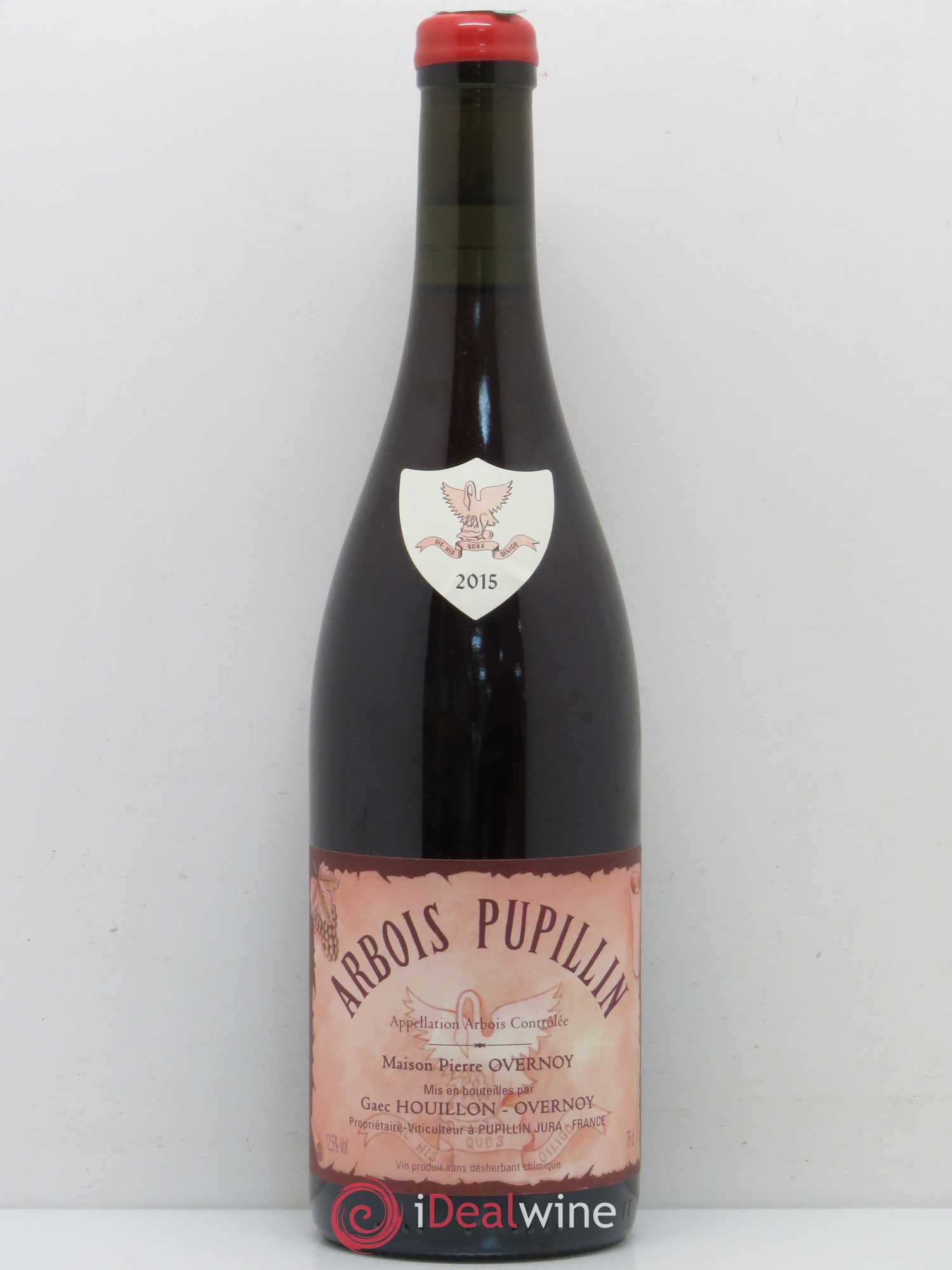 Arbois-Pupillin Poulsard (cire rouge) Overnoy-Houillon (Domaine) 2015 - Lot de 1 bouteille - 0