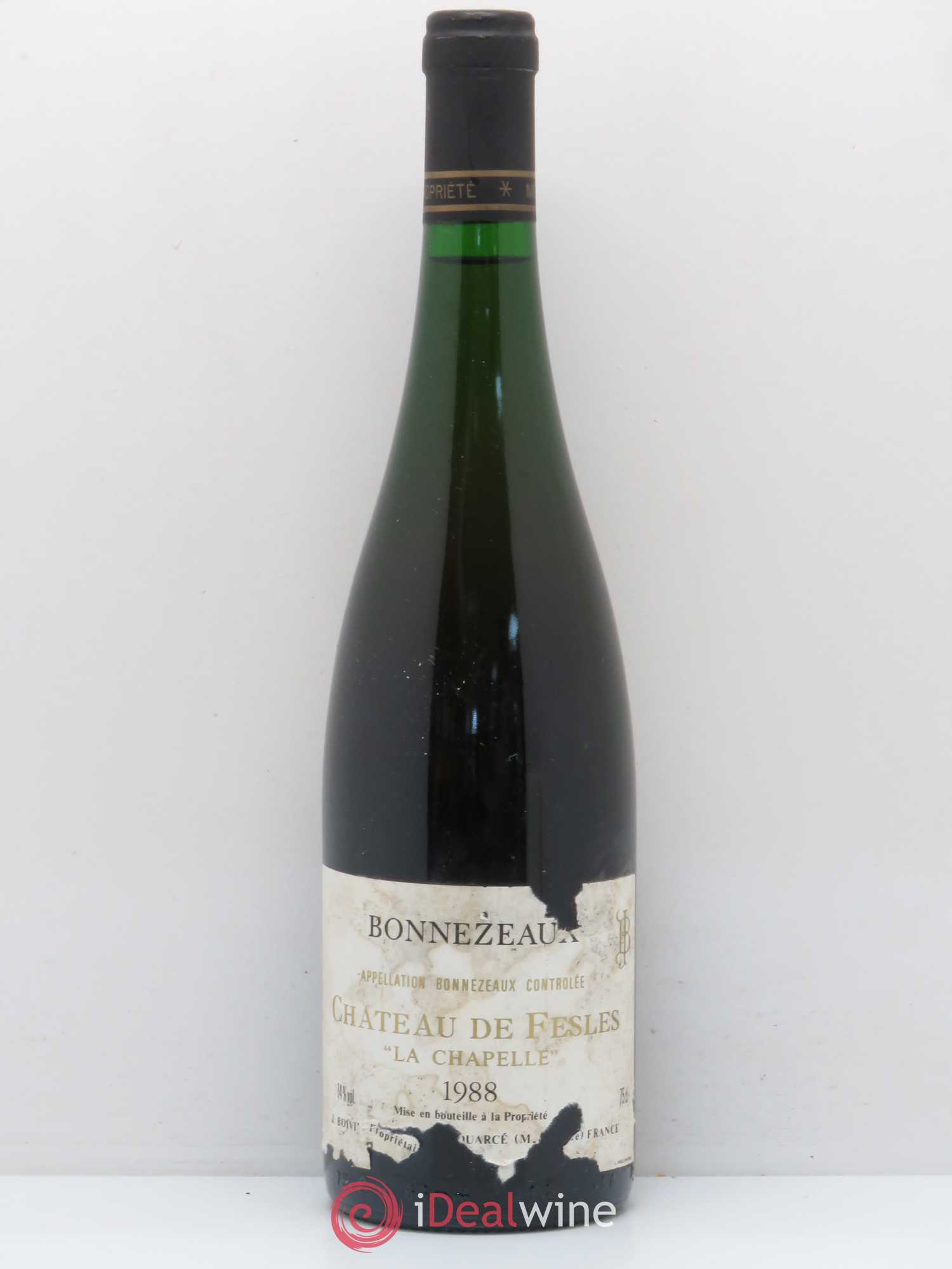 Bonnezeaux Château de Fesles 1988 - Lot de 1 bouteille - 0