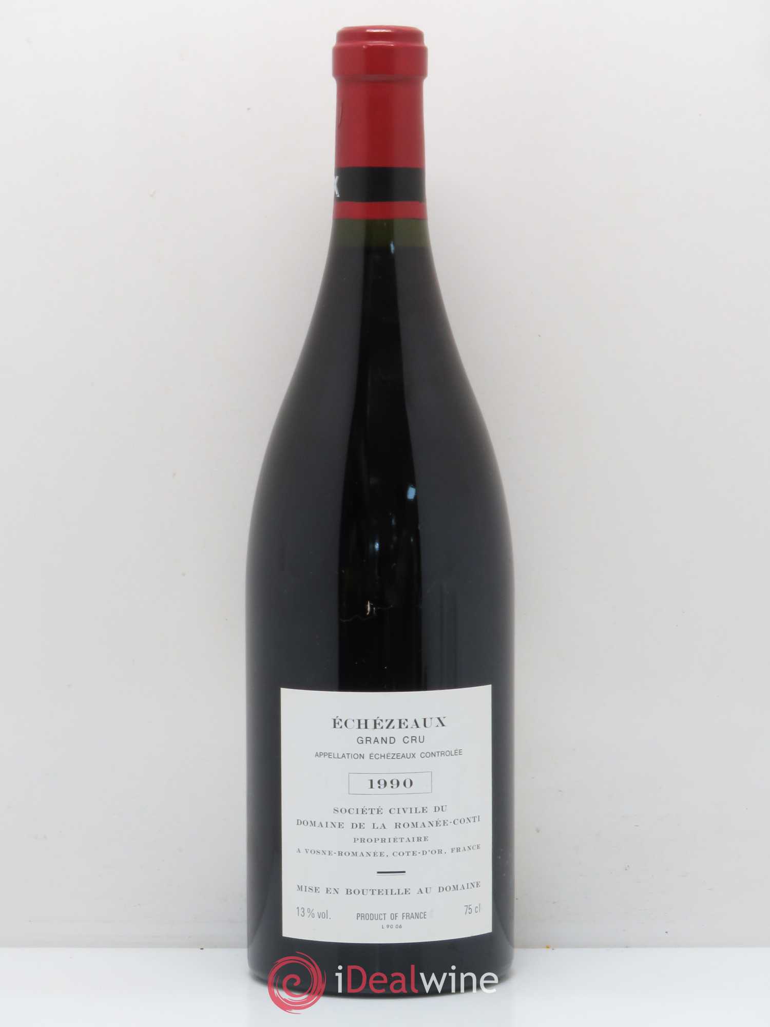 Echezeaux Grand Cru Domaine de la Romanée-Conti 1990 - Lot de 1 bouteille - 1