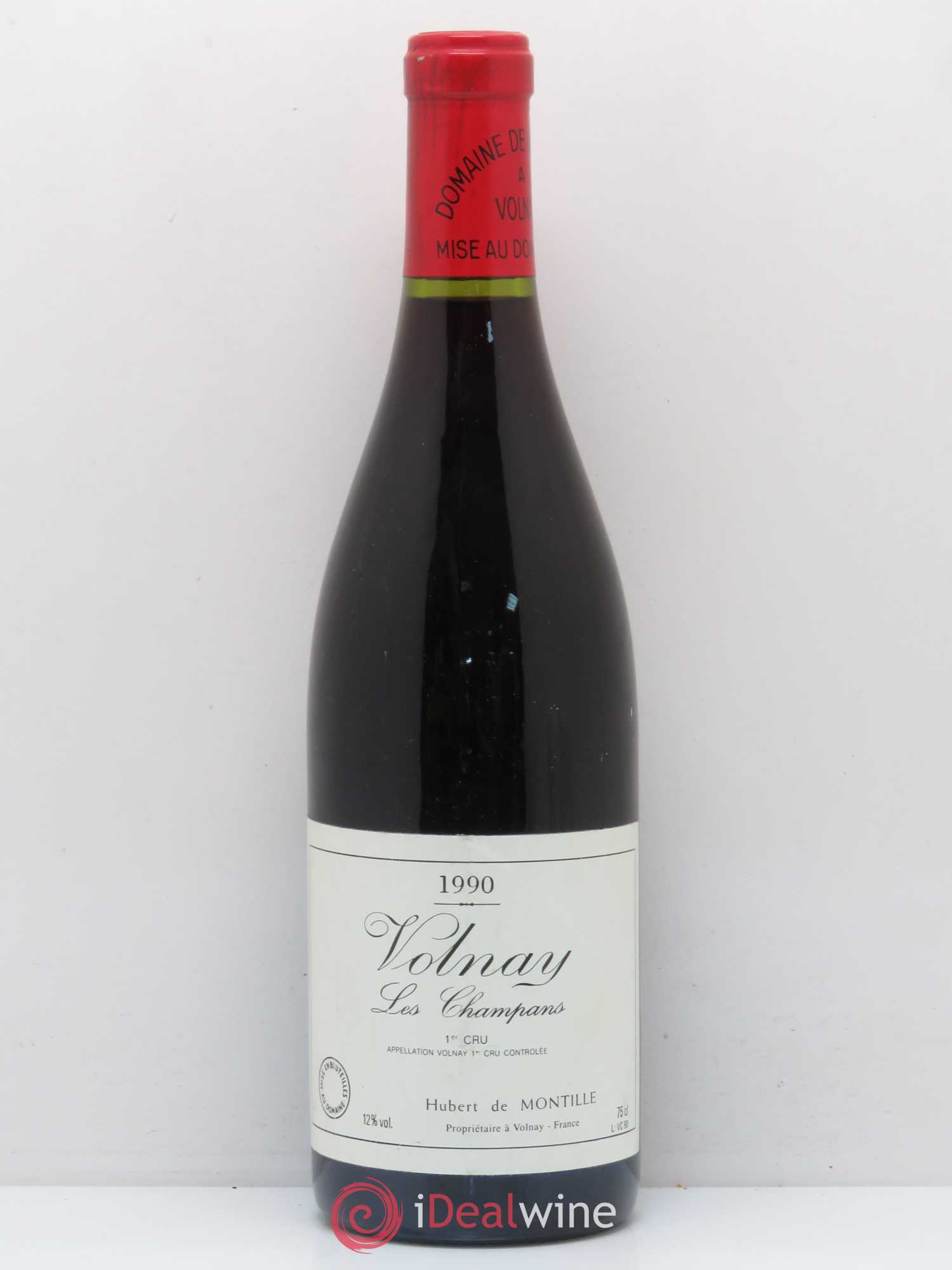 Volnay 1er Cru Les Champans De Montille (Domaine) 1990 - Lot de 1 bouteille - 0