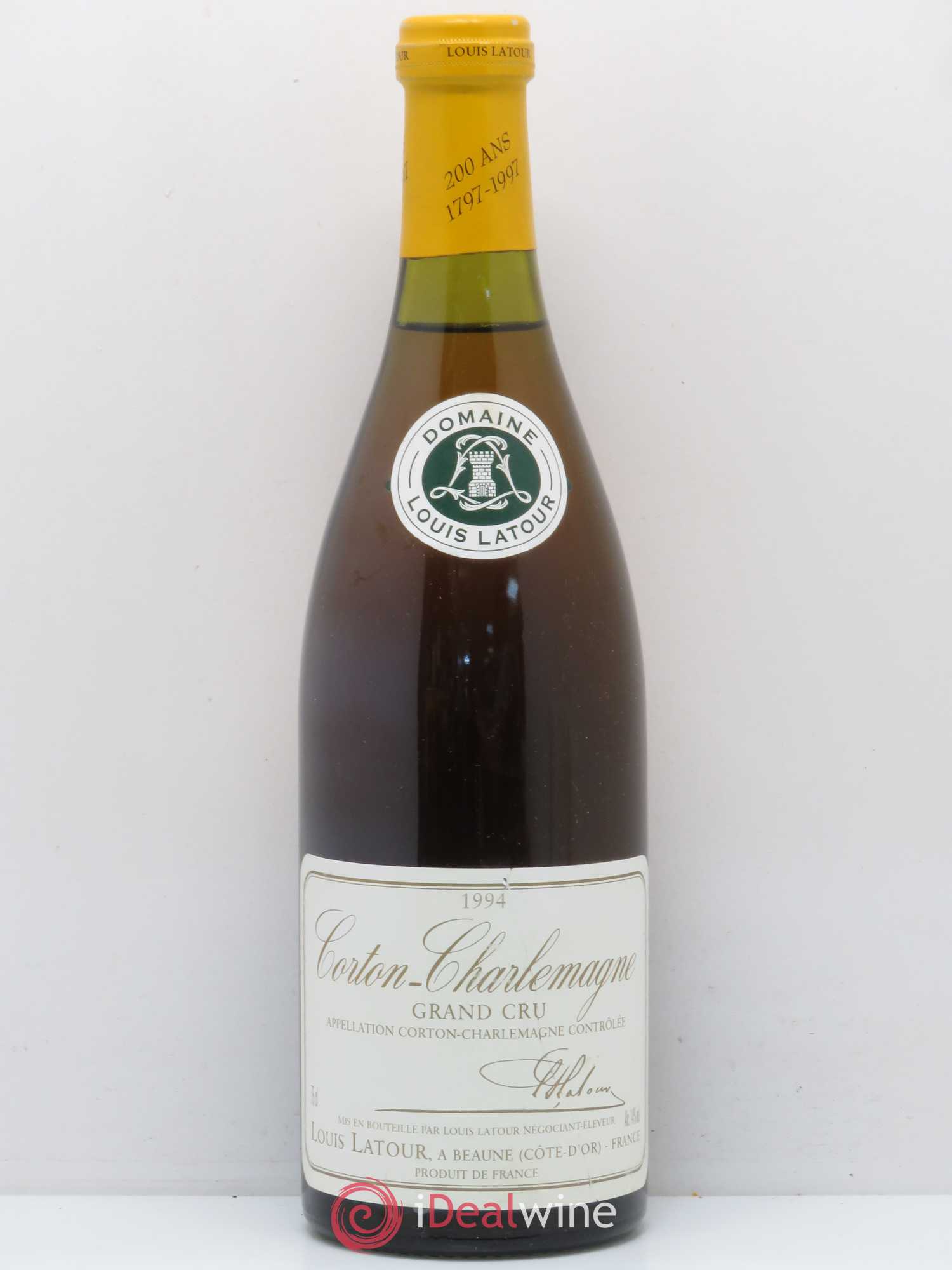 Corton-Charlemagne Grand Cru Louis Latour 1994 - Lot de 1 bouteille - 0