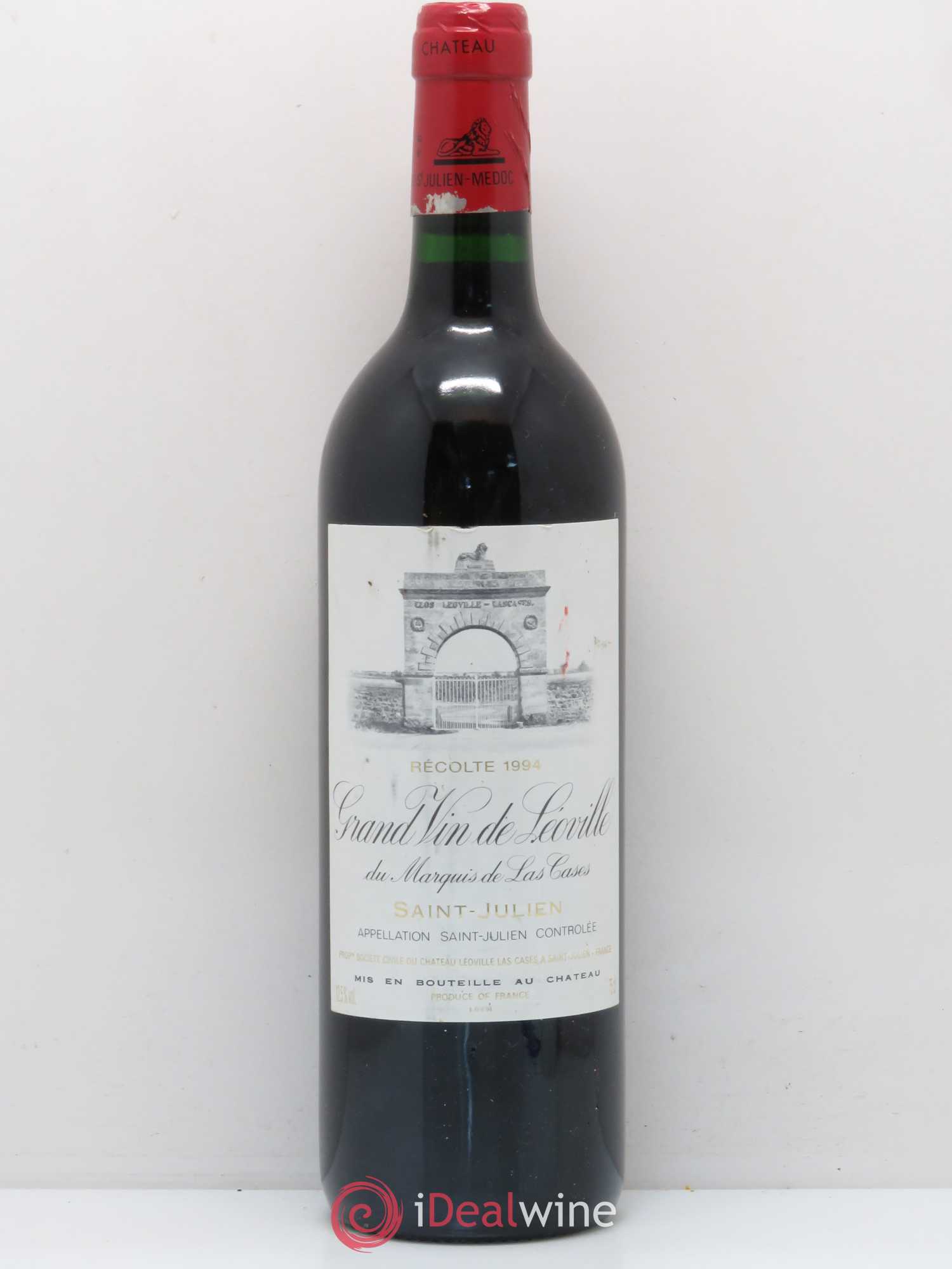 Château Léoville Las Cases 2ème Grand Cru Classé 1994 - Lot de 1 bouteille - 0