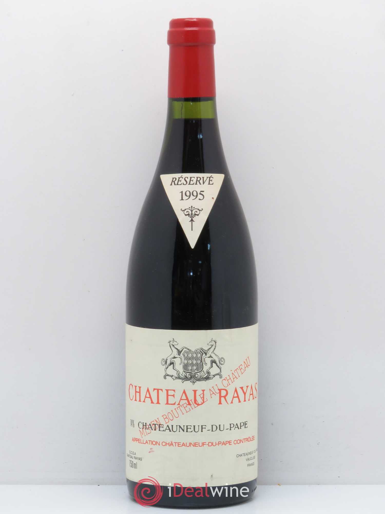 Châteauneuf-du-Pape Château Rayas Emmanuel Reynaud 1995 - Lot de 1 bouteille - 0