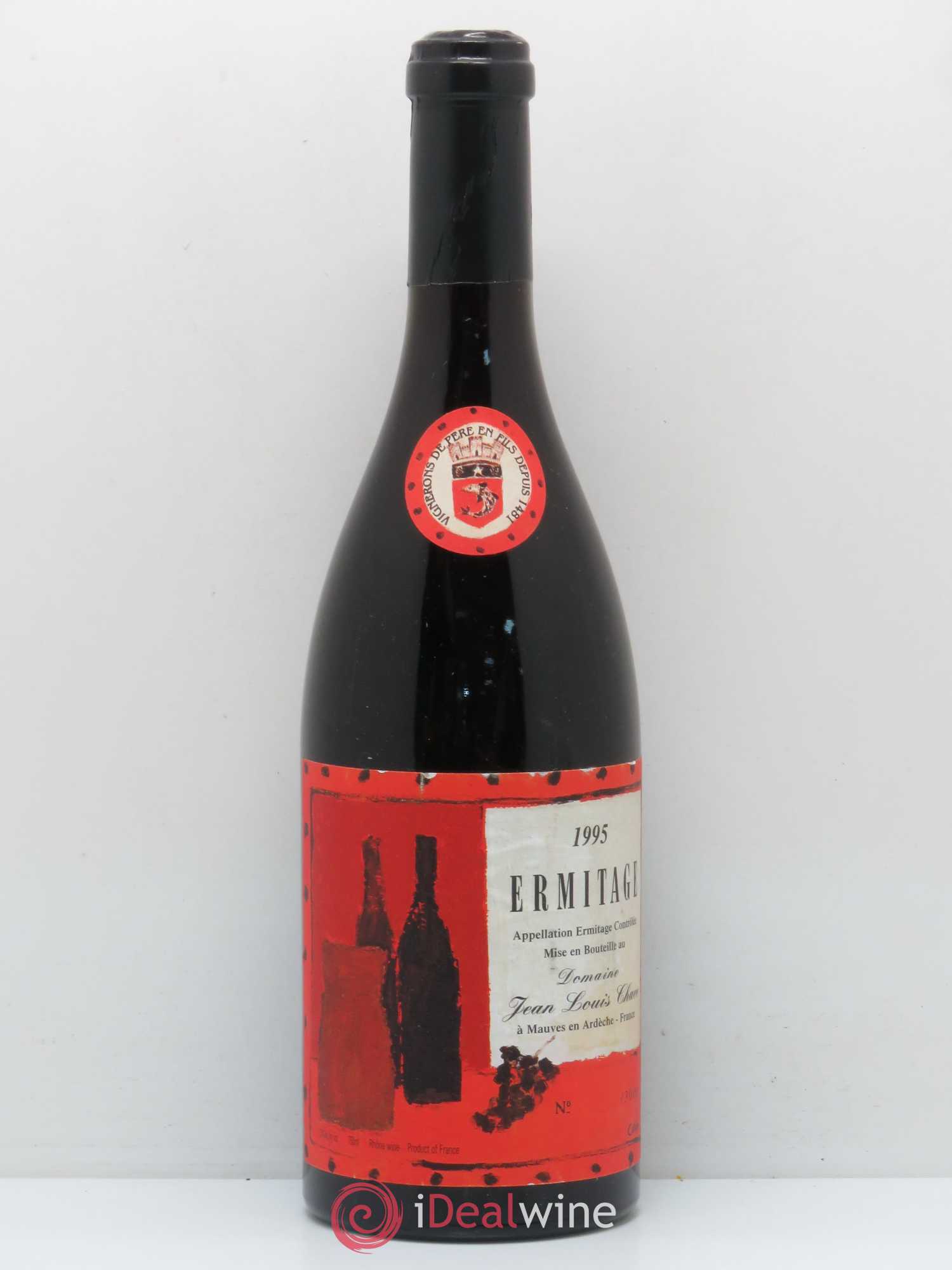 Hermitage Ermitage Cuvée Cathelin Jean-Louis Chave 1995 - Lot de 1 bouteille - 0