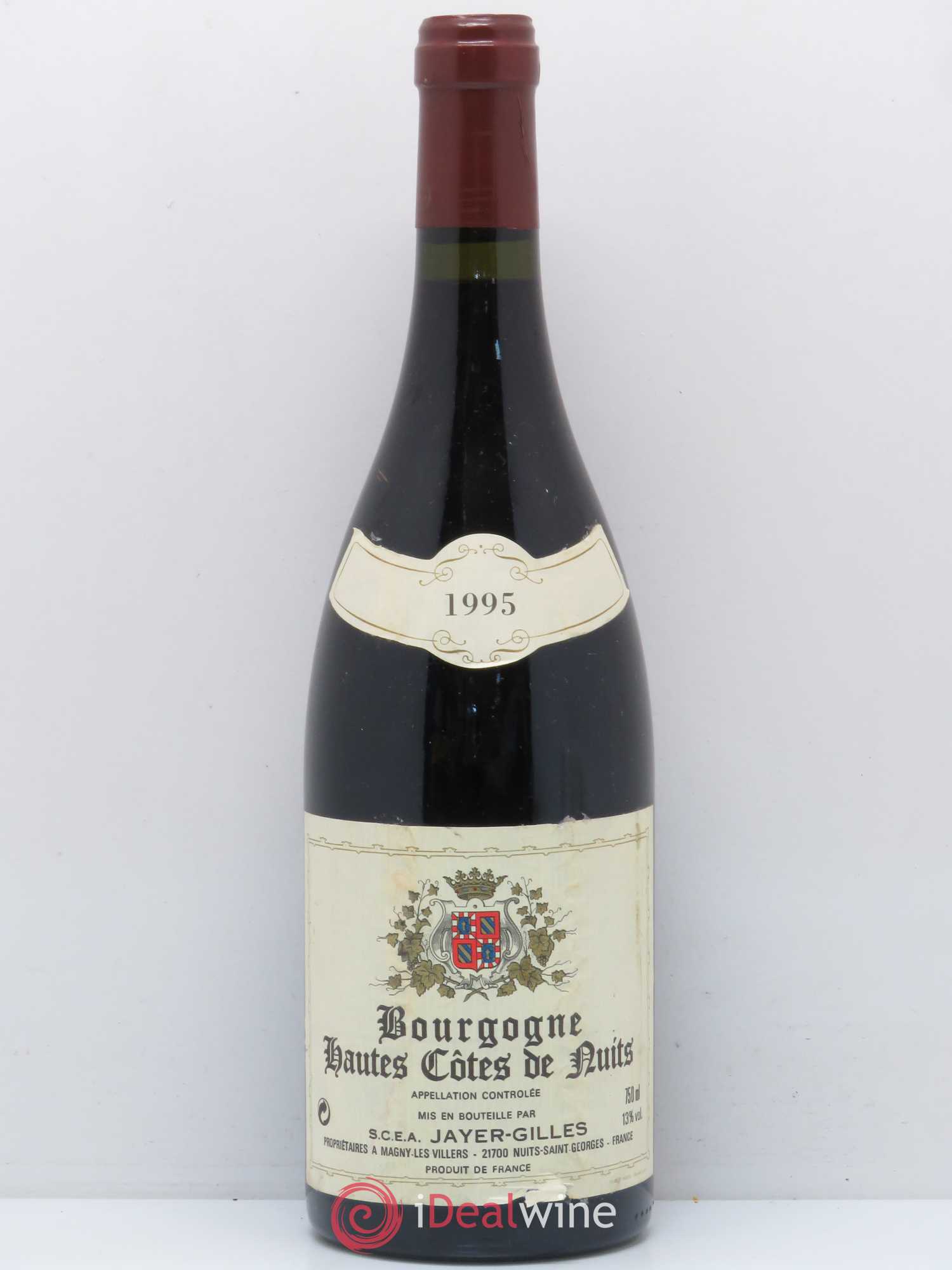 Hautes-Côtes de Nuits Hoffmann-Jayer (anciennement Jayer-Gilles) 1995 - Lot de 1 bouteille - 0