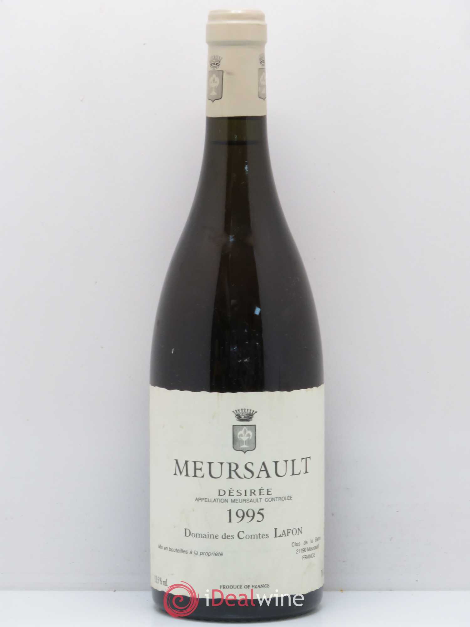 Meursault Désirée Comtes Lafon (Domaine des) 1995 - Lot de 1 bouteille - 0