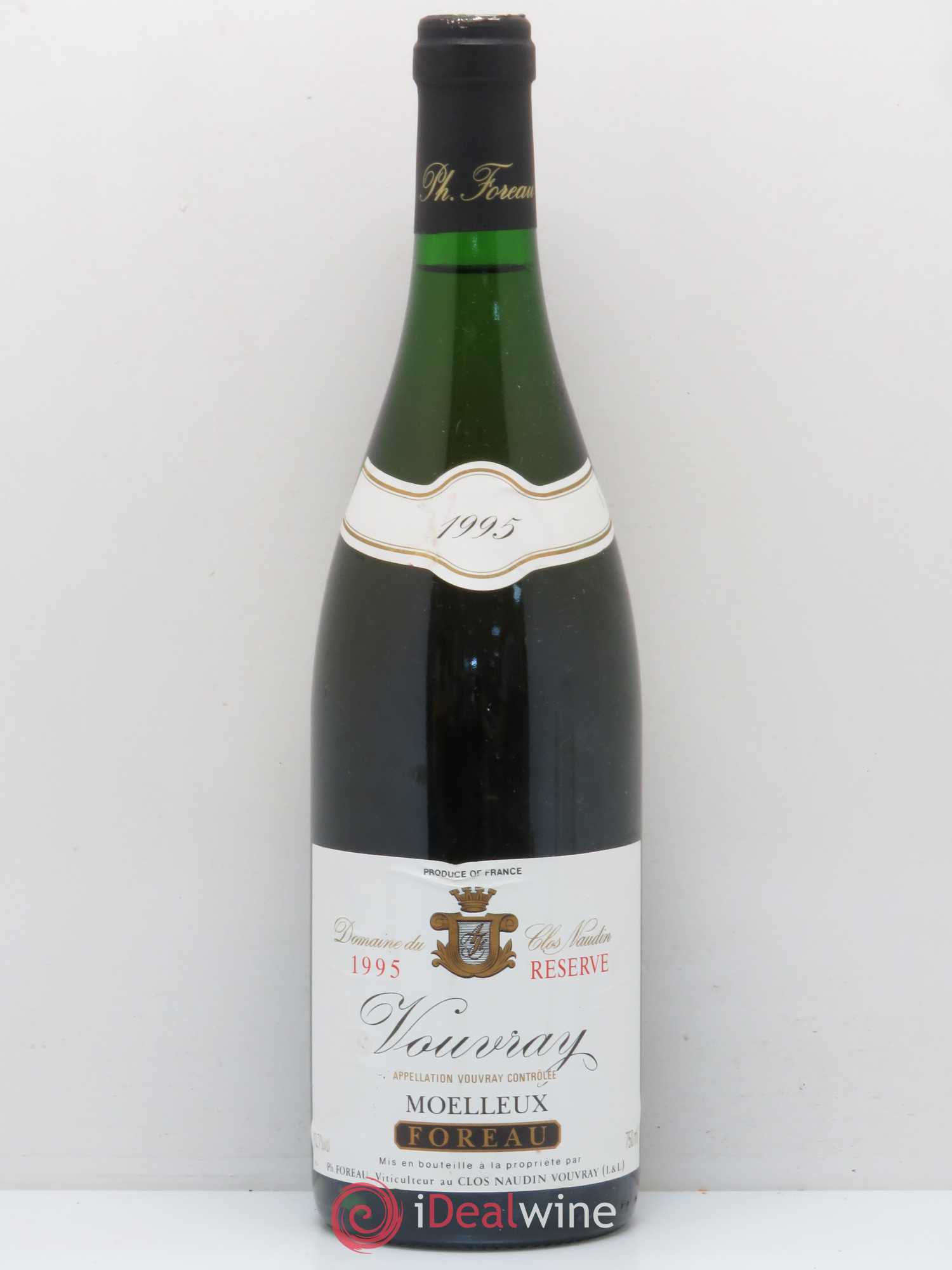 Vouvray Moelleux Réserve Clos Naudin - Philippe Foreau 1995 - Lotto di 1 bottiglia - 0