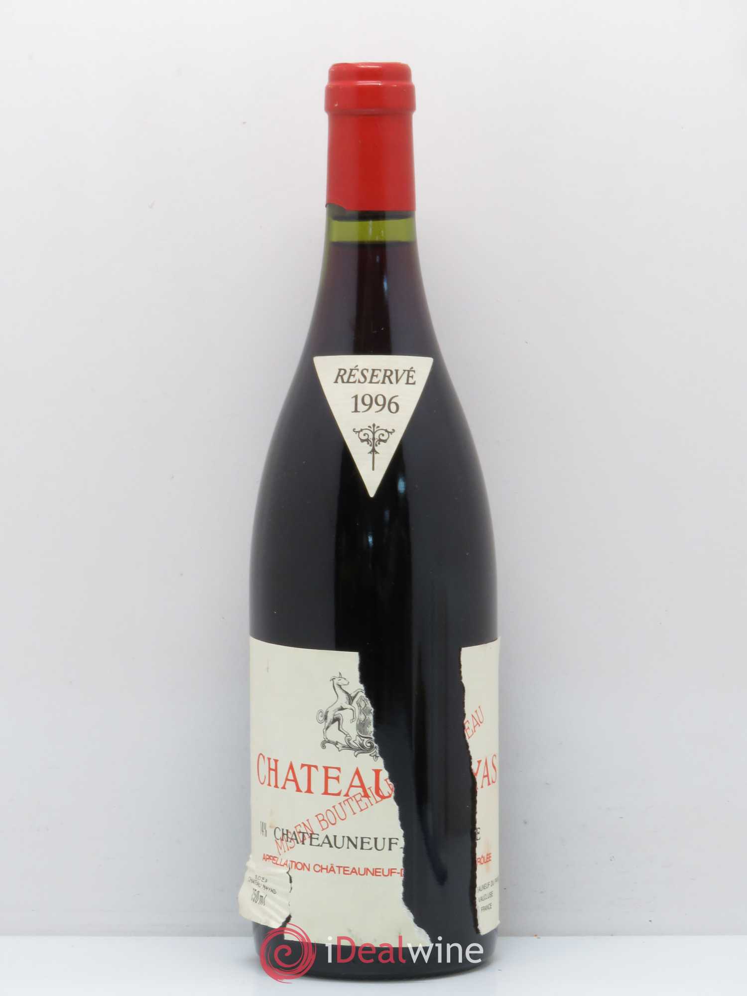 Châteauneuf-du-Pape Château Rayas Emmanuel Reynaud 1996 - Lot de 1 bouteille - 0