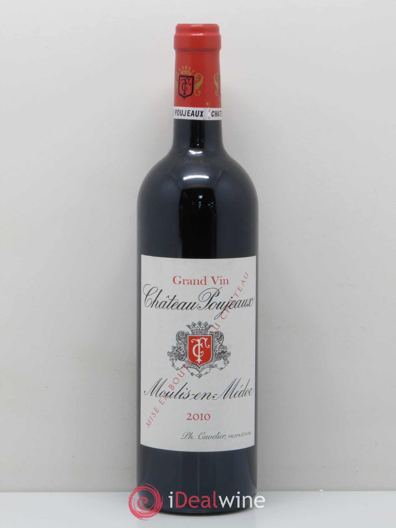 Château Poujeaux 2010 - Lot de 1 bouteille - 0