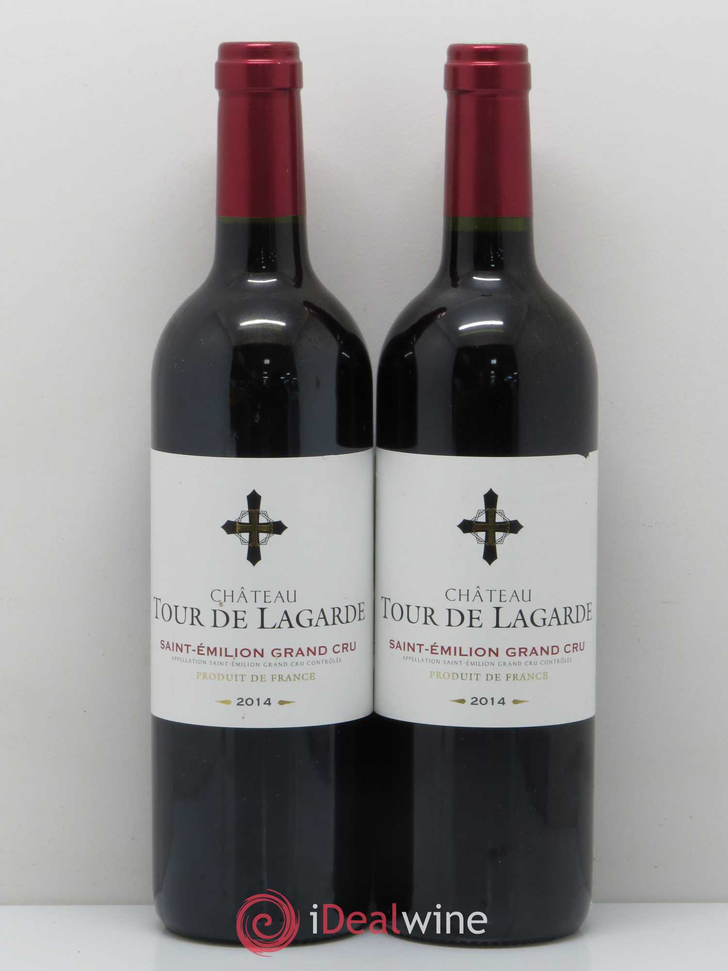Saint-Émilion Château Tour de Lagarde 2014 - Lot de 2 bouteilles - 0