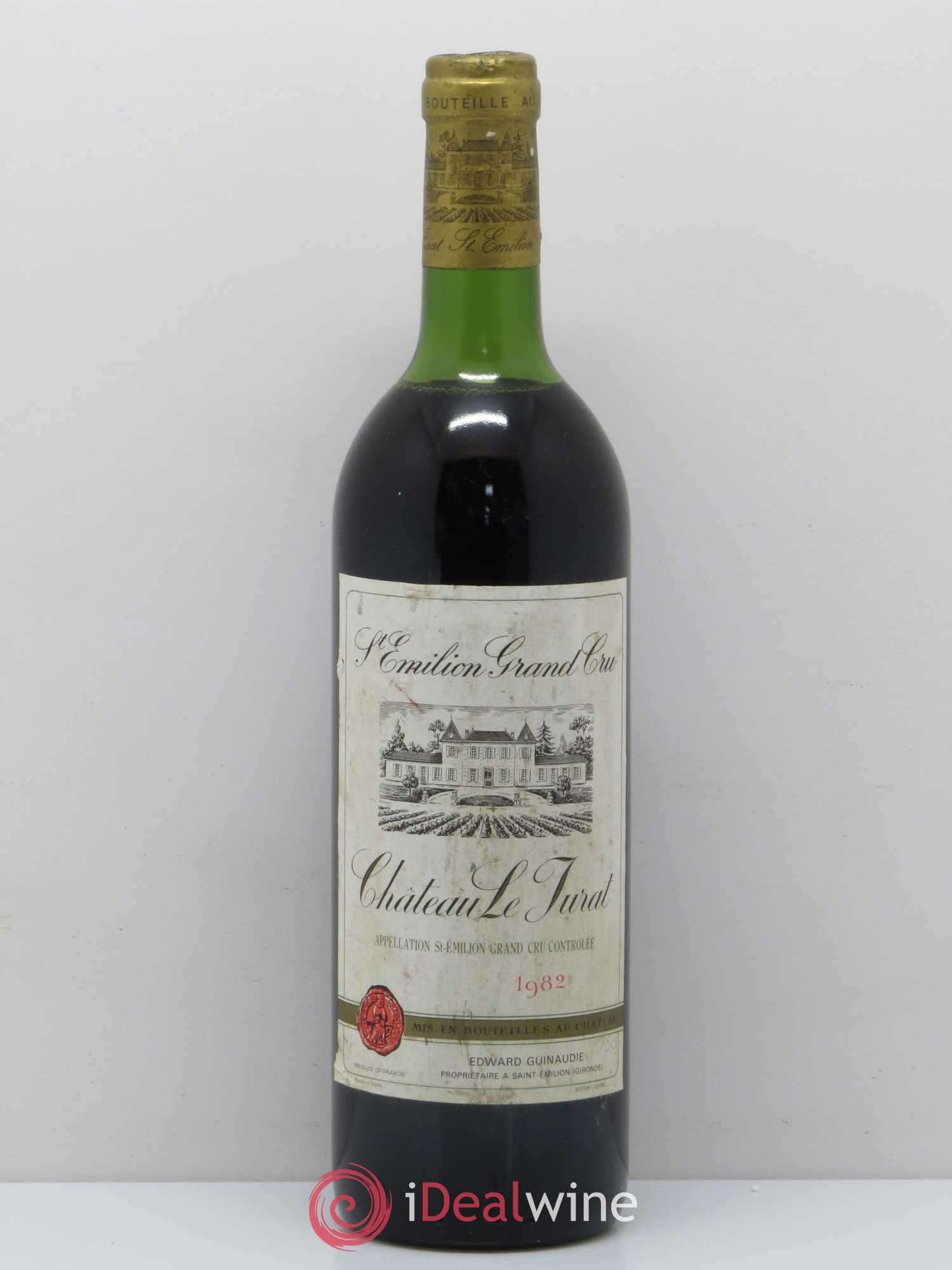 Saint-Émilion Château Le Jurat 1982 - Posten von 1 Flasche - 0