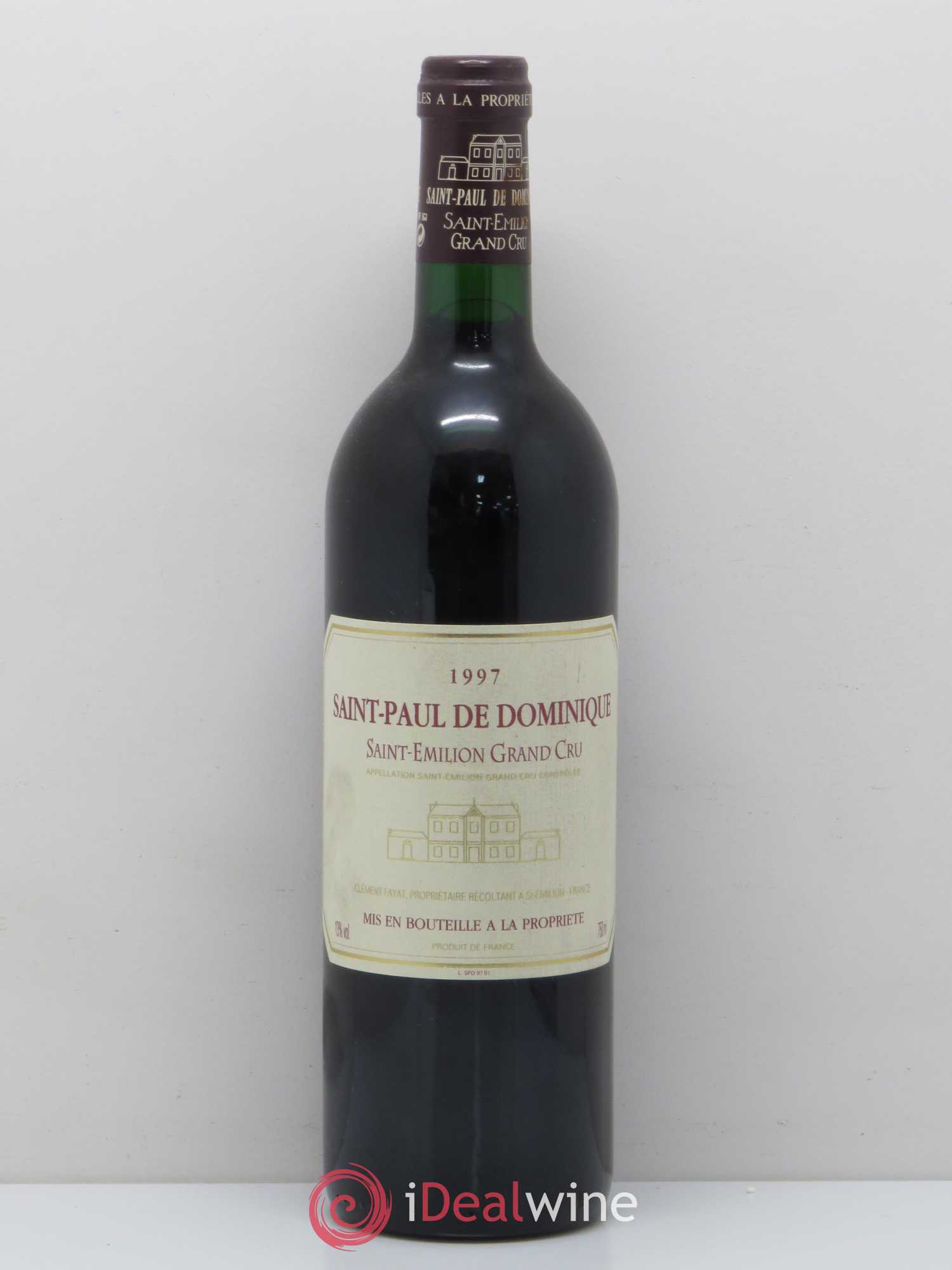 Graves Saint Paul de Dominique 1997 - Posten von 1 Flasche - 0