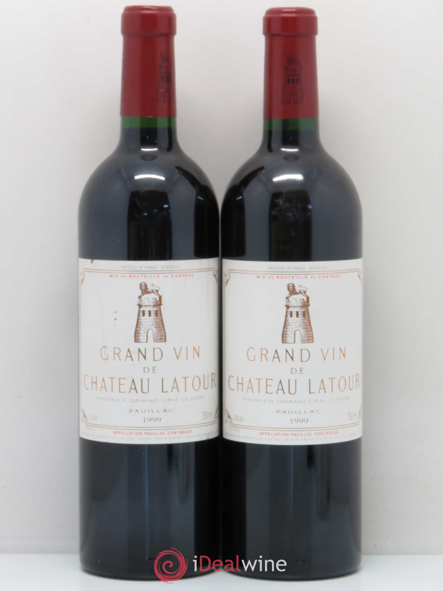 Château Latour 1er Grand Cru Classé 1999 - Lot de 4 bouteilles - 3