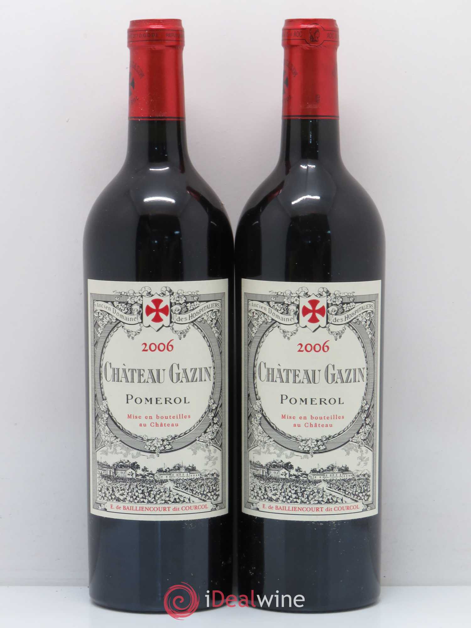 Château Gazin 2006 - Lot de 2 bouteilles - 0