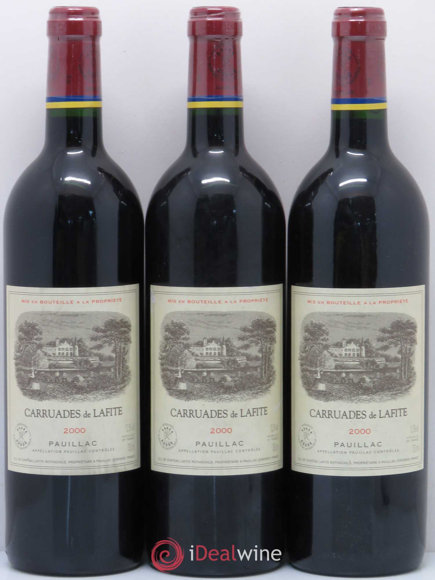 Carruades de Lafite Rothschild Second Vin 2000 - Lot de 6 bouteilles - 3