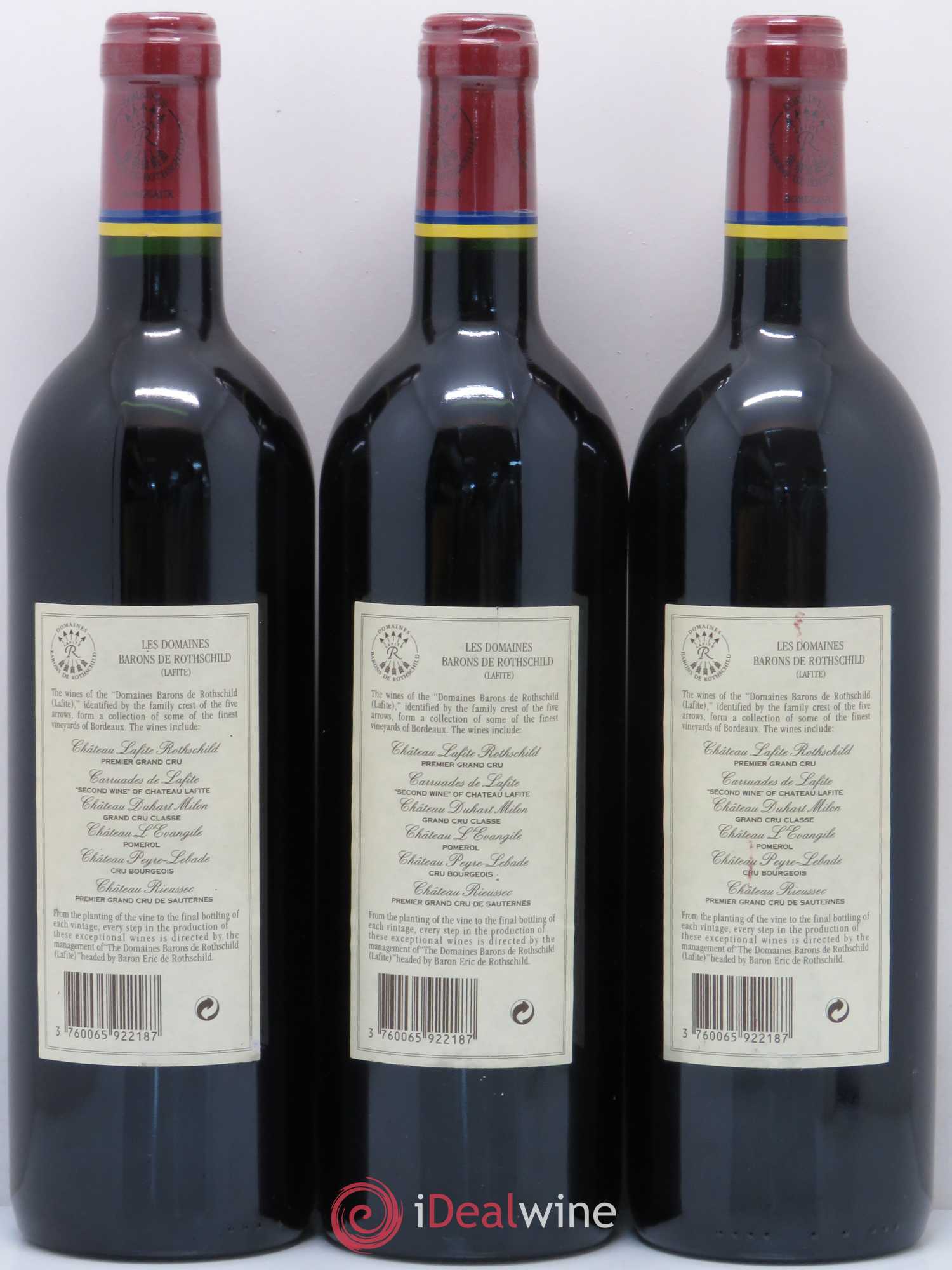 Carruades de Lafite Rothschild Second Vin 2000 - Lot de 6 bouteilles - 4