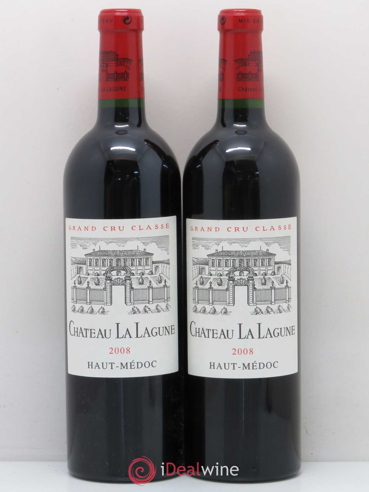 Château la Lagune 3ème Grand Cru Classé 2008 - Lot de 2 bouteilles - 0