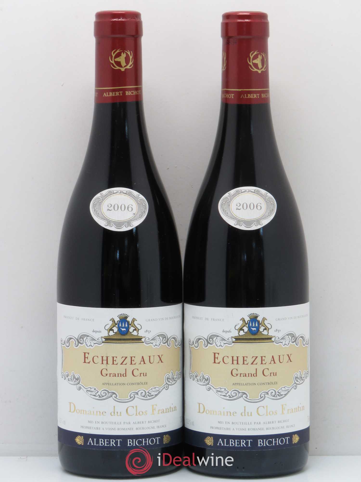 Echezeaux Grand Cru Clos Frantin - Albert Bichot 2006 - Lot de 2 bouteilles - 0