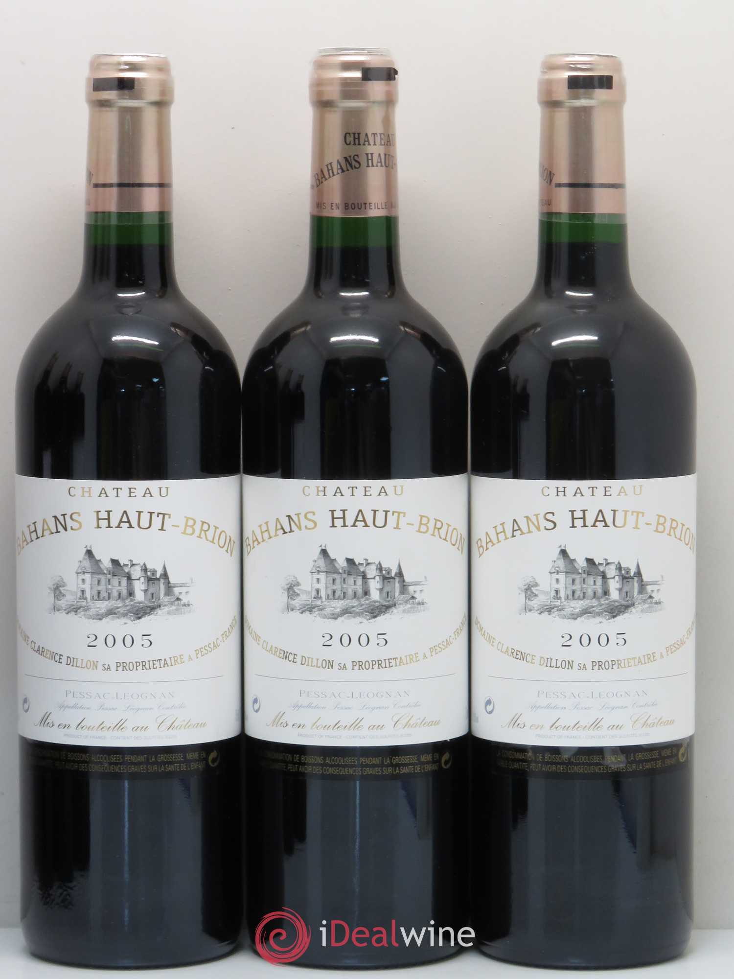 Clarence (Bahans) de Haut-Brion Second Vin 2005 - Lot de 6 bouteilles - 1