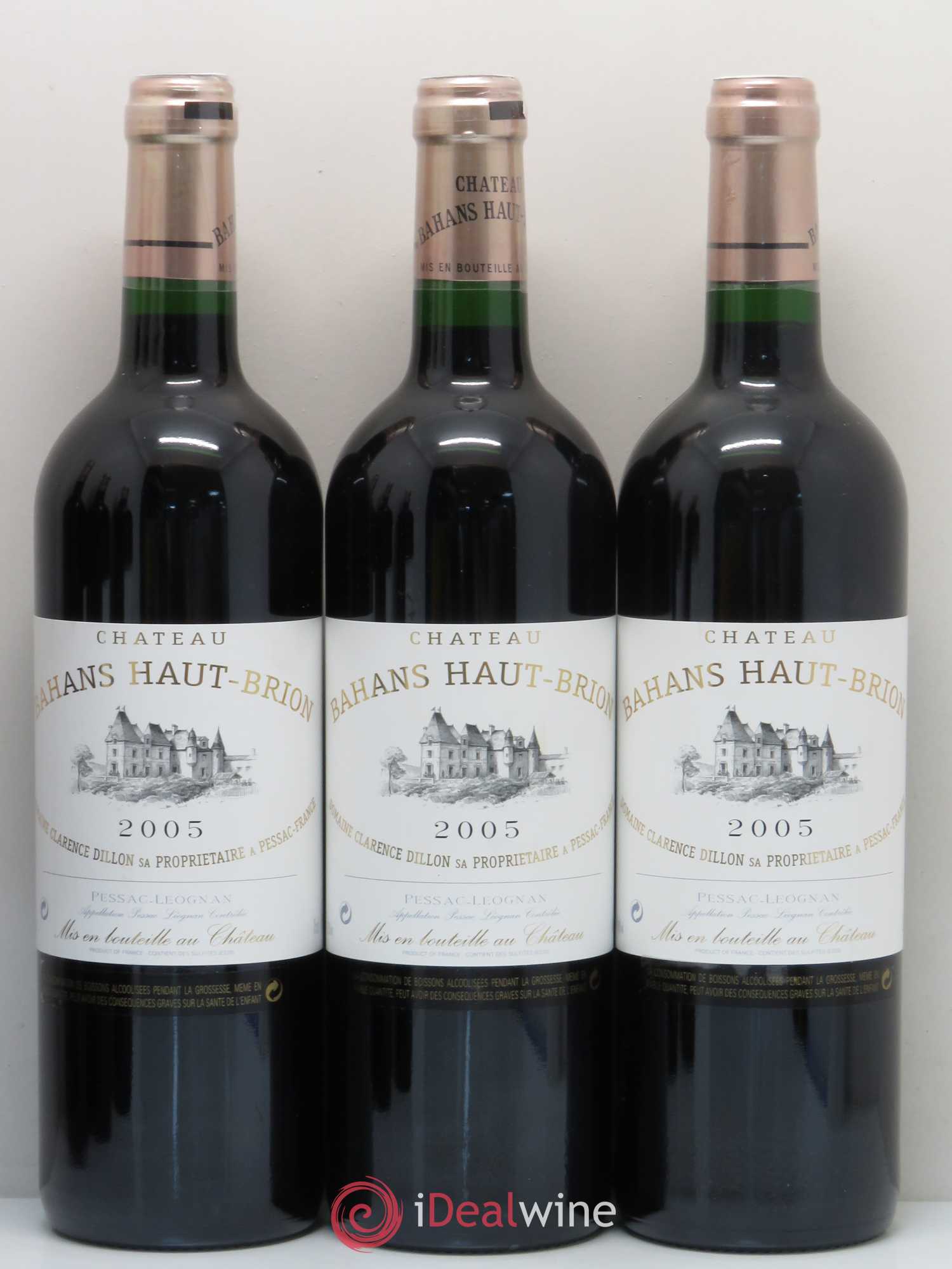 Clarence (Bahans) de Haut-Brion Second Vin 2005 - Lot de 6 bouteilles - 1