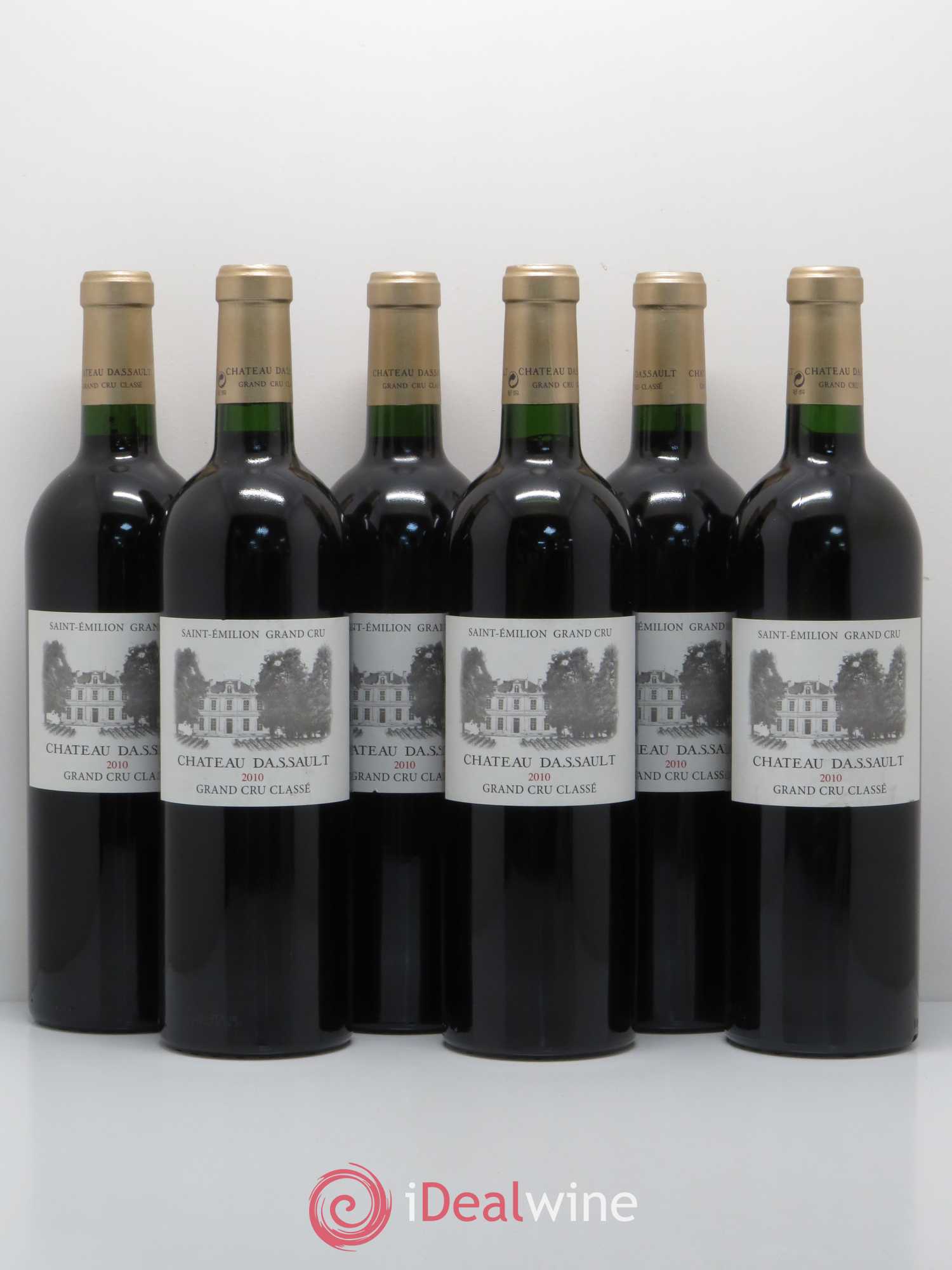 Château Dassault Grand Cru Classé 2010 - Lot de 6 bouteilles - 0