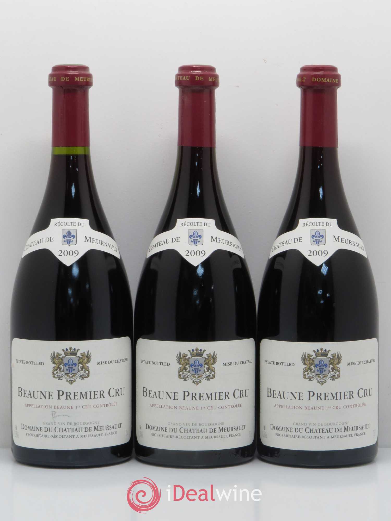Beaune 1er Cru Château de Meursault 2009 - Lot de 6 bouteilles - 2
