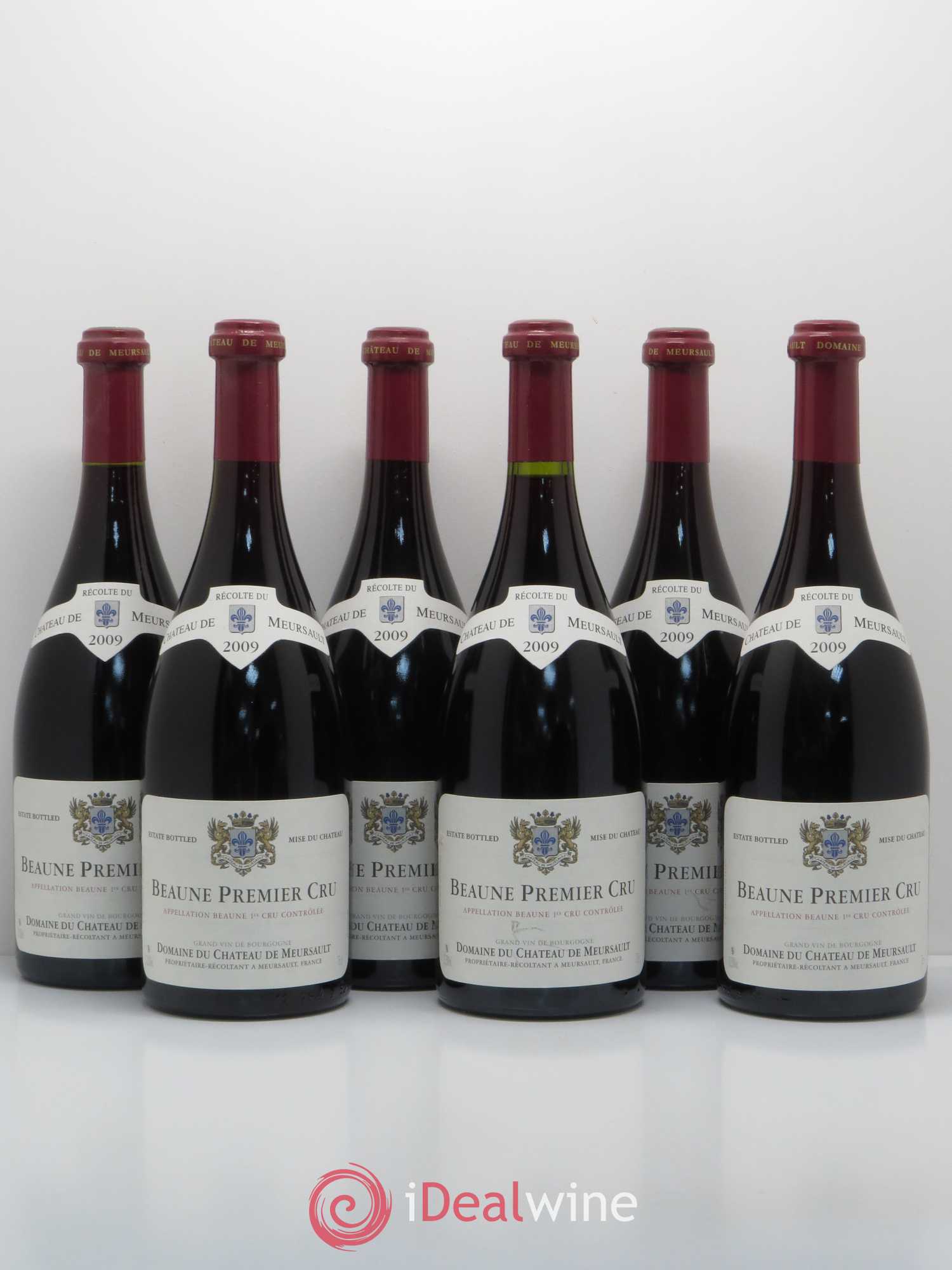 Beaune 1er Cru Château de Meursault 2009 - Lot de 6 bouteilles - 0