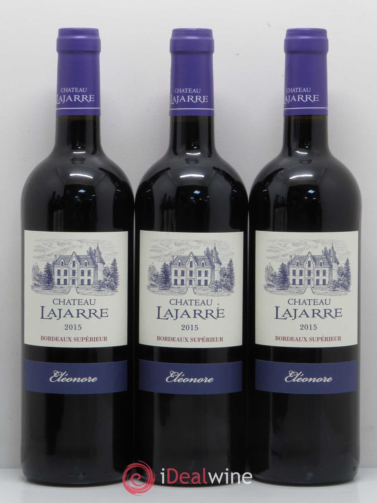 Bordeaux Supérieur Château Lajarre Cuvée Eléonore (sans prix de réserve) 2015 - Posten von 6 Flaschen - 1