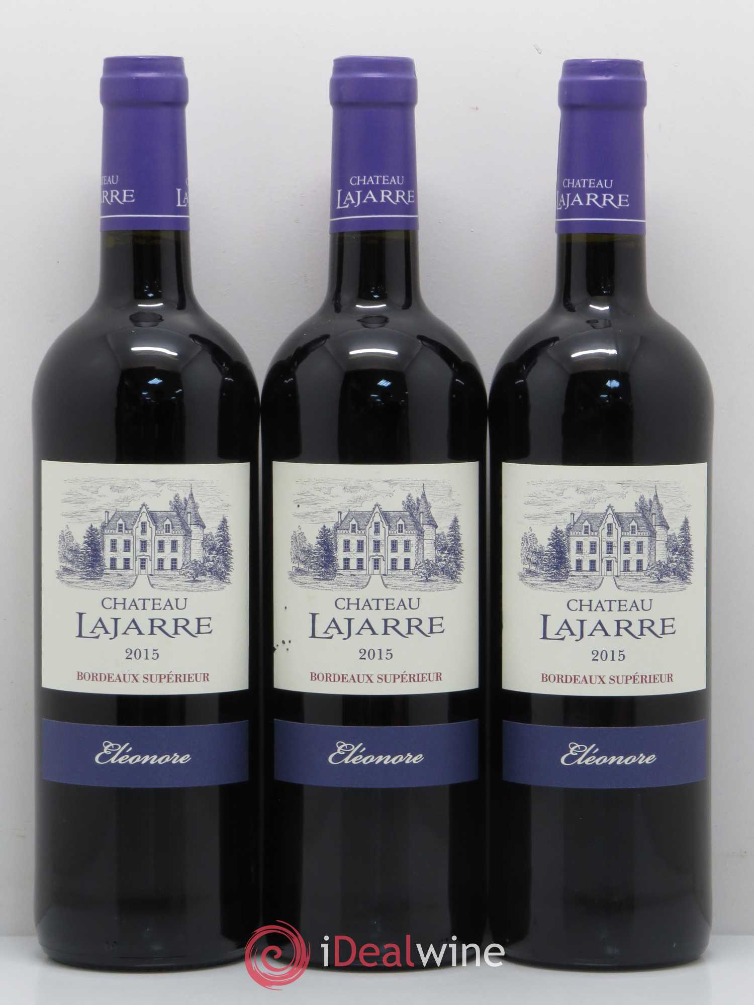 Bordeaux Supérieur Château Lajarre Cuvée Eléonore (sans prix de réserve) 2015 - Posten von 6 Flaschen - 2