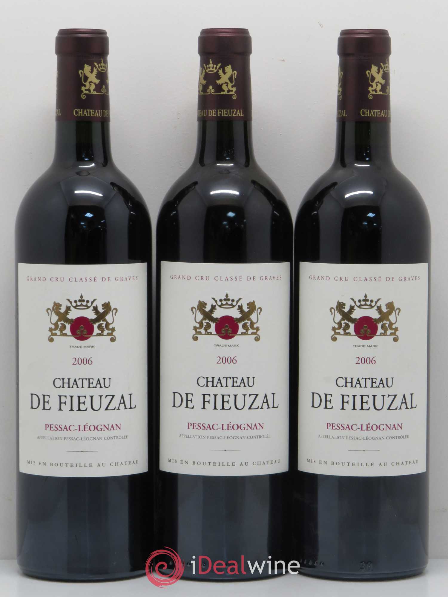 Château de Fieuzal Cru Classé de Graves 2006 - Lot de 12 bouteilles - 2