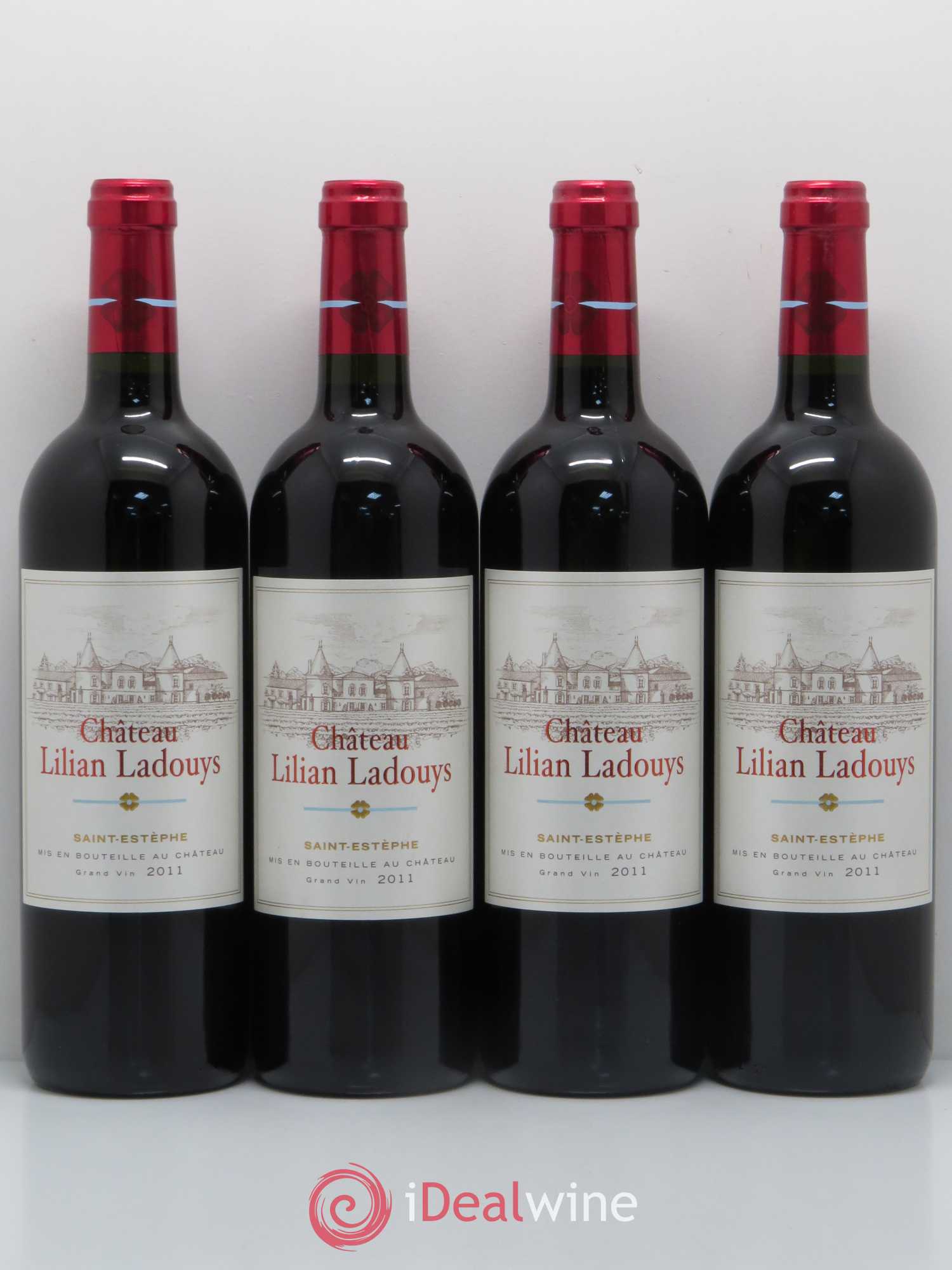 Saint-Estèphe Château Lilan Ladouys (sans prix de réserve) 2011 - Posten von 4 Flaschen - 0