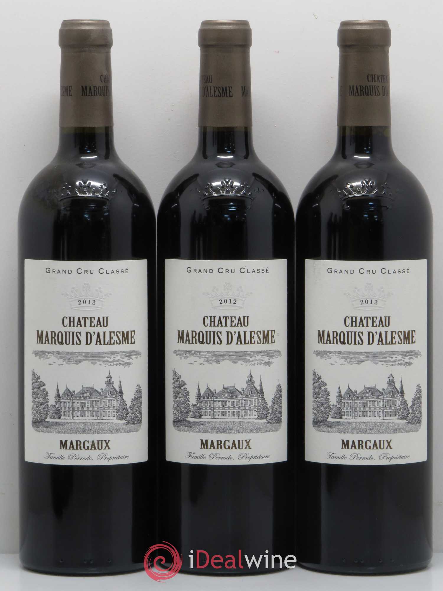 Château Marquis d'Alesme 2012 - Lot de 6 bouteilles - 1