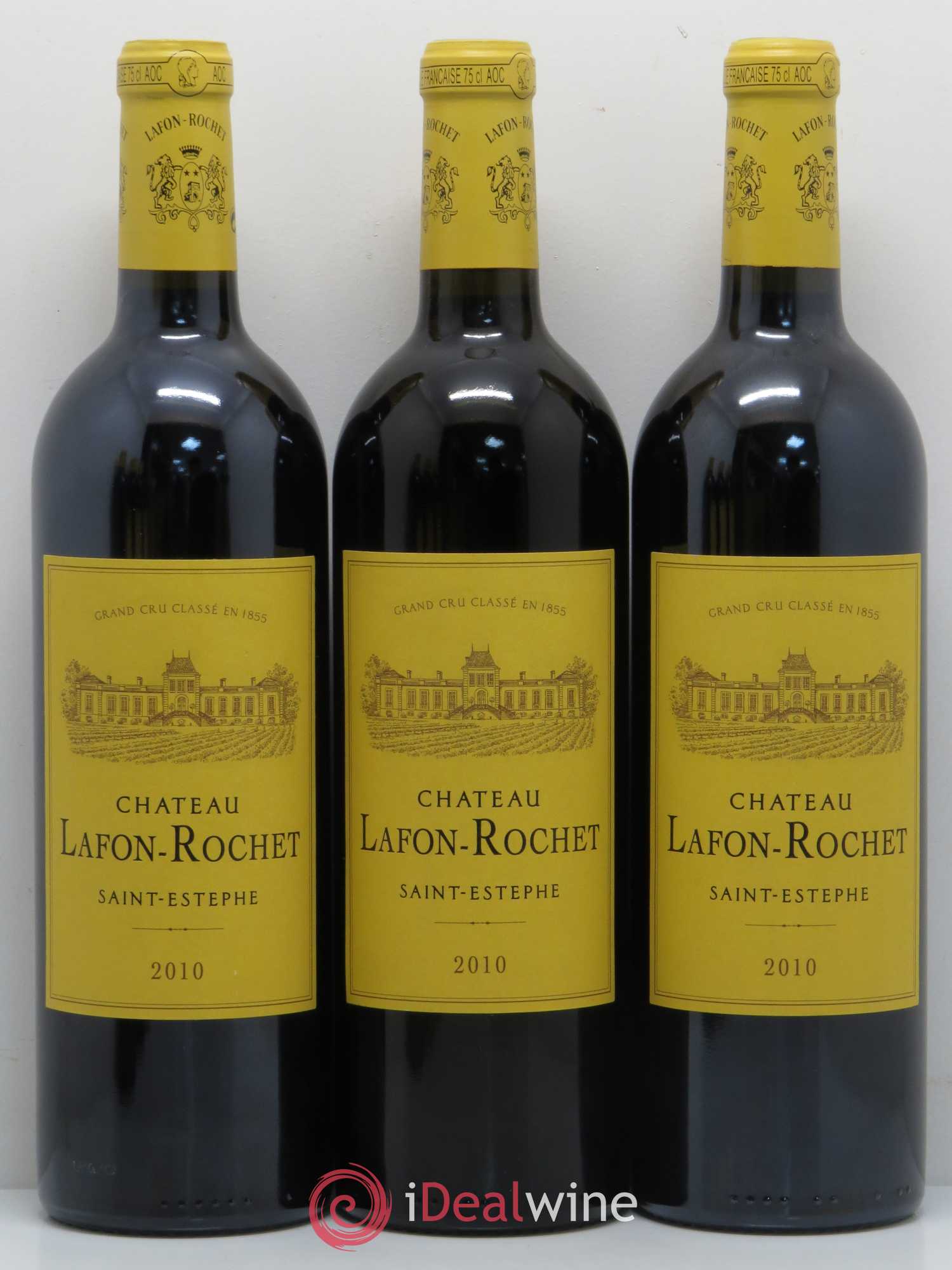 Château Lafon Rochet 4ème Grand Cru Classé 2010 - Lot de 6 bouteilles - 1