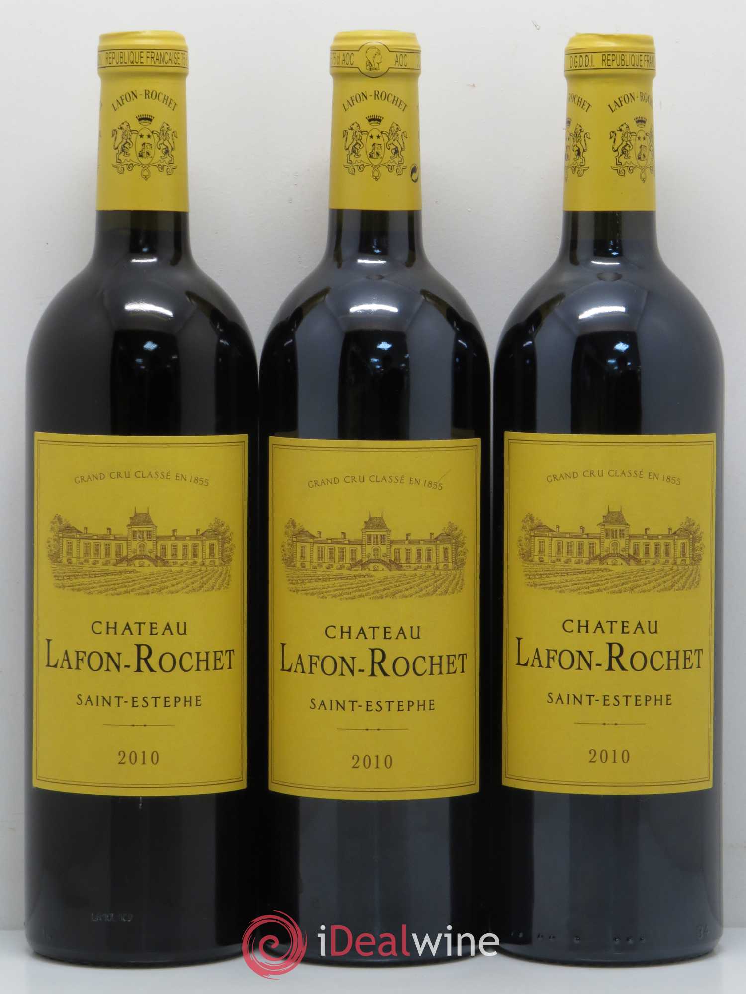 Château Lafon Rochet 4ème Grand Cru Classé 2010 - Lot de 6 bouteilles - 2