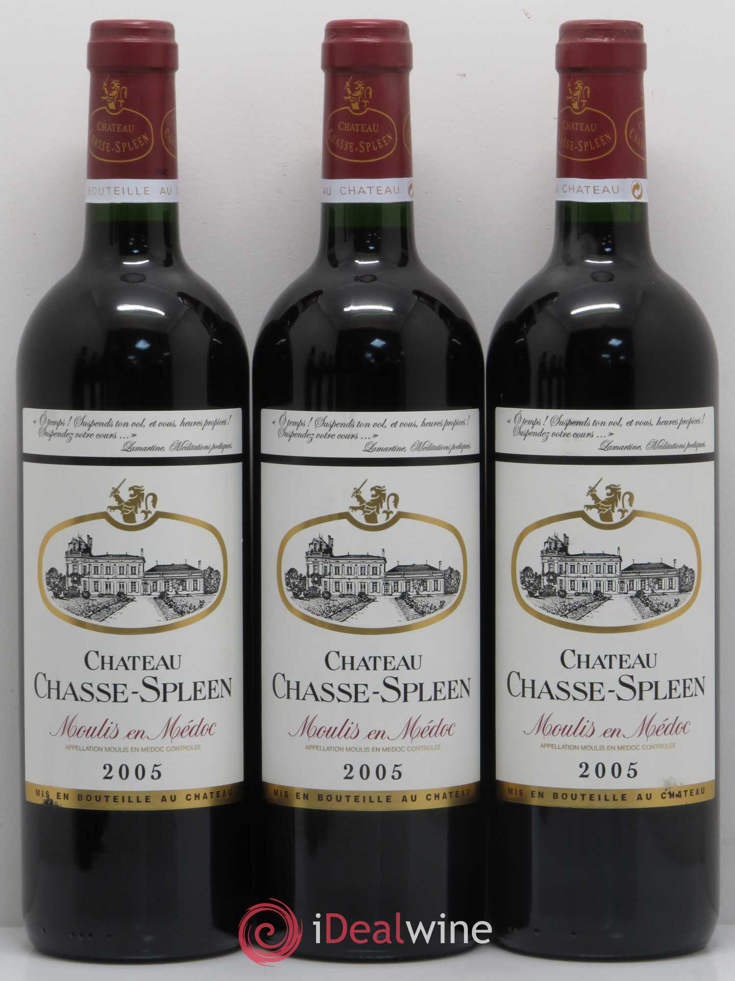 Château Chasse Spleen 2005 - Lot de 6 bouteilles - 1