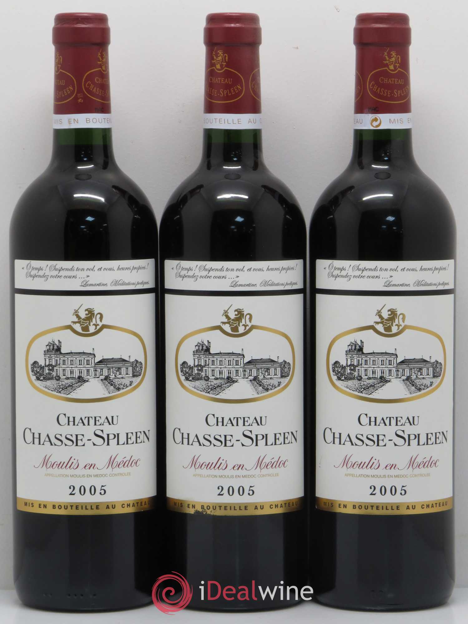Château Chasse Spleen 2005 - Lot de 6 bouteilles - 2