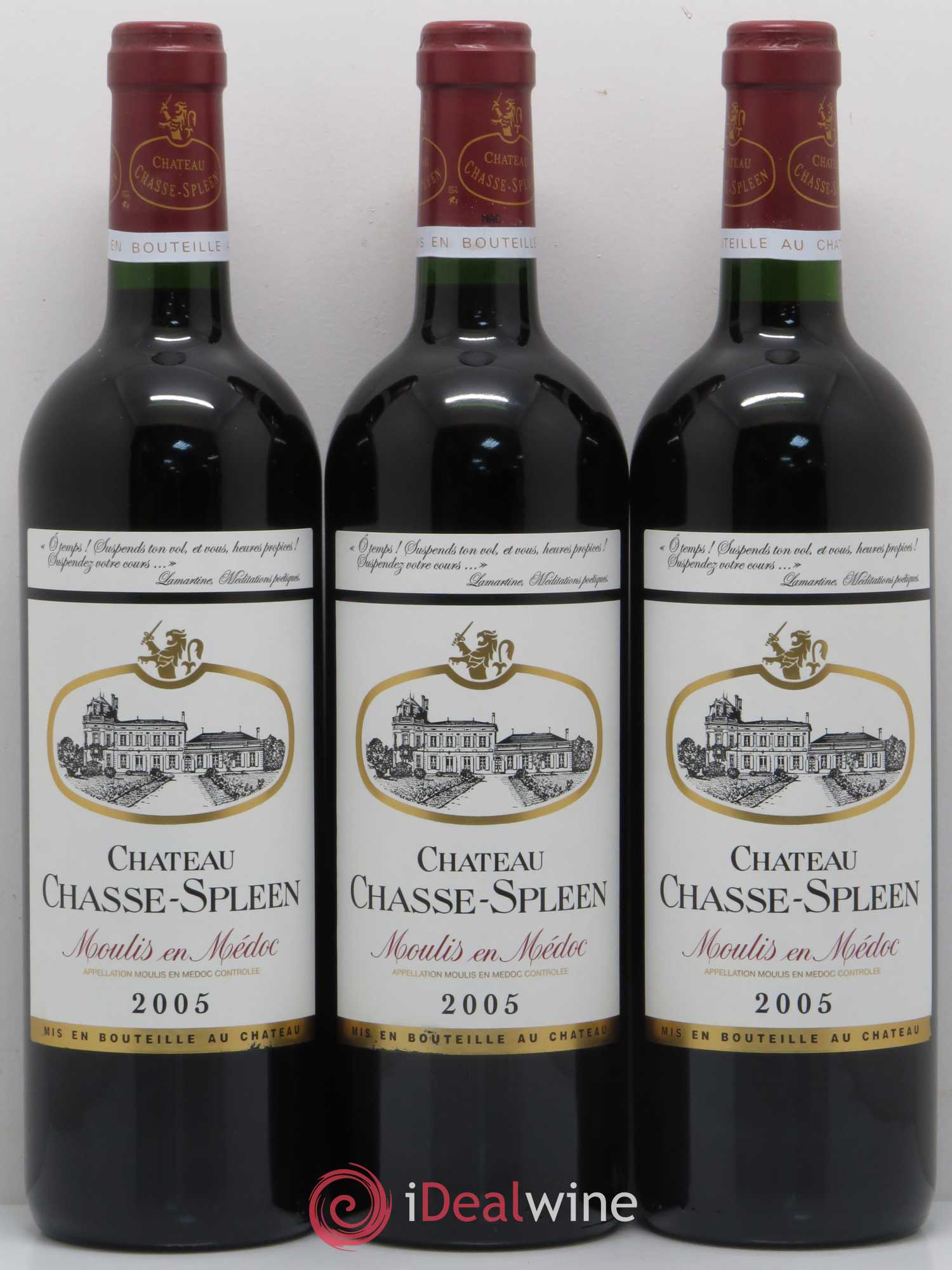 Château Chasse Spleen 2005 - Lot de 6 bouteilles - 2