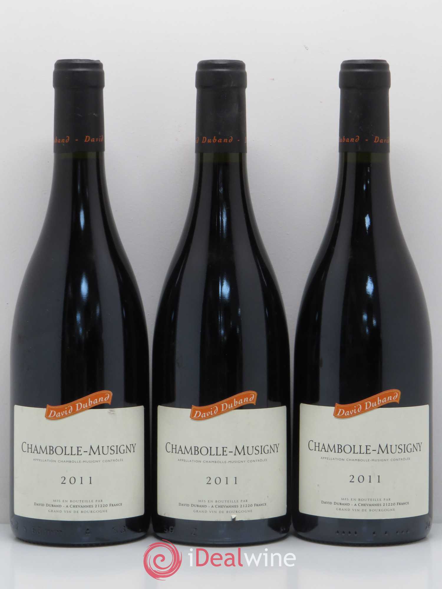 Chambolle-Musigny David Duband (Domaine) 2011 - Lot de 6 bouteilles - 2