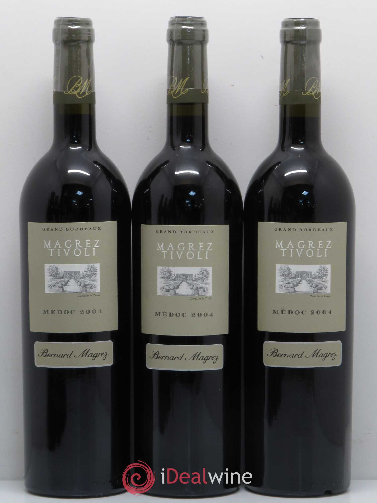Médoc Magrez Tivoli Domaine Bernard Magrez 2004 - Posten von 6 Flaschen - 1