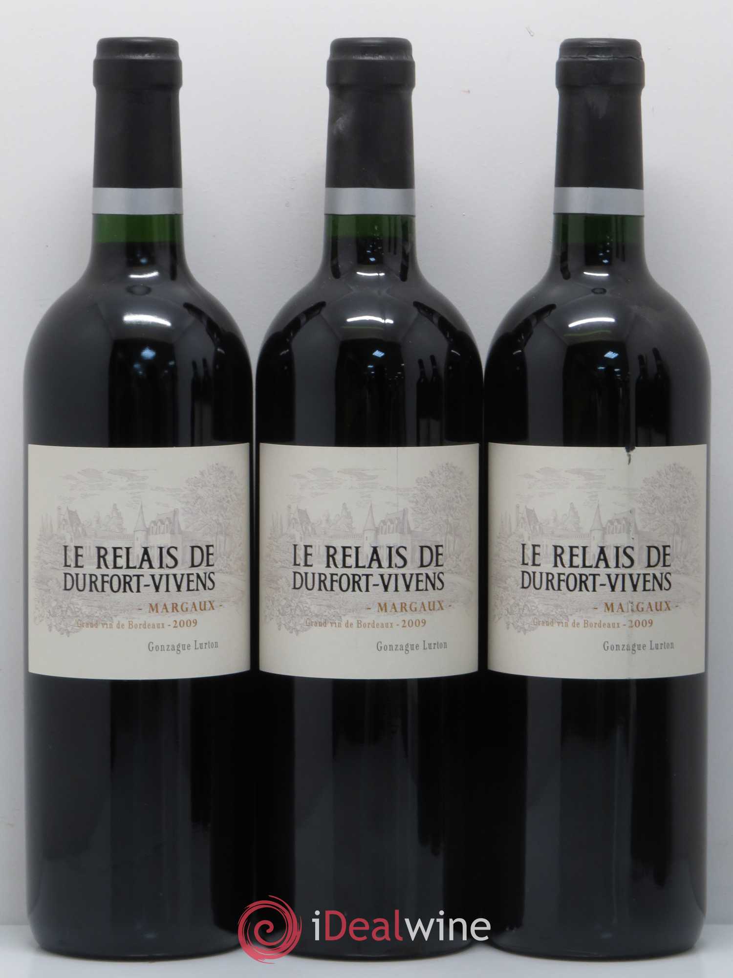 Bordeaux Margaux Le Relais de Durfort Vivens 2009 - Posten von 5 Flaschen - 1