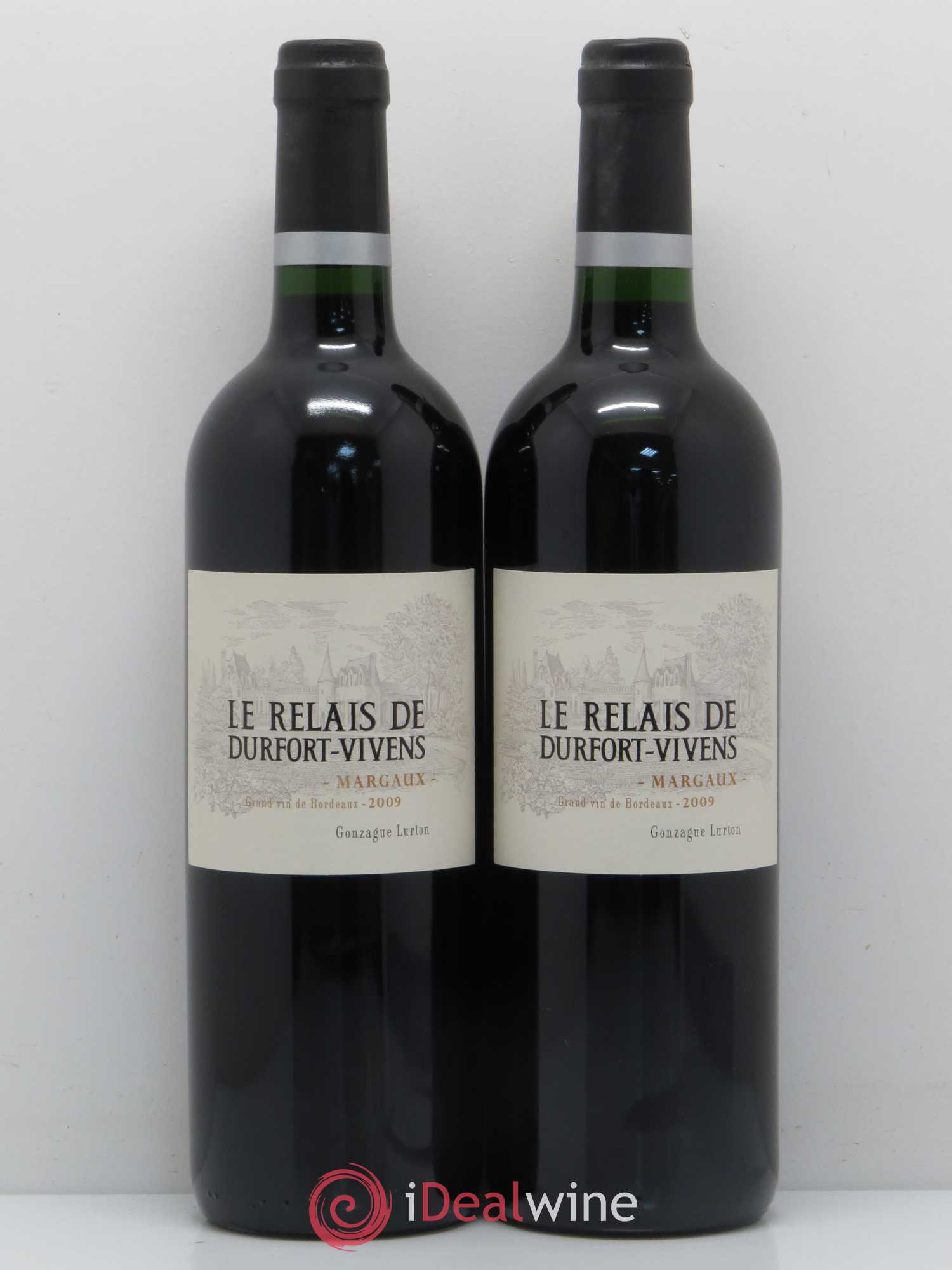 Bordeaux Margaux Le Relais de Durfort Vivens 2009 - Posten von 5 Flaschen - 2