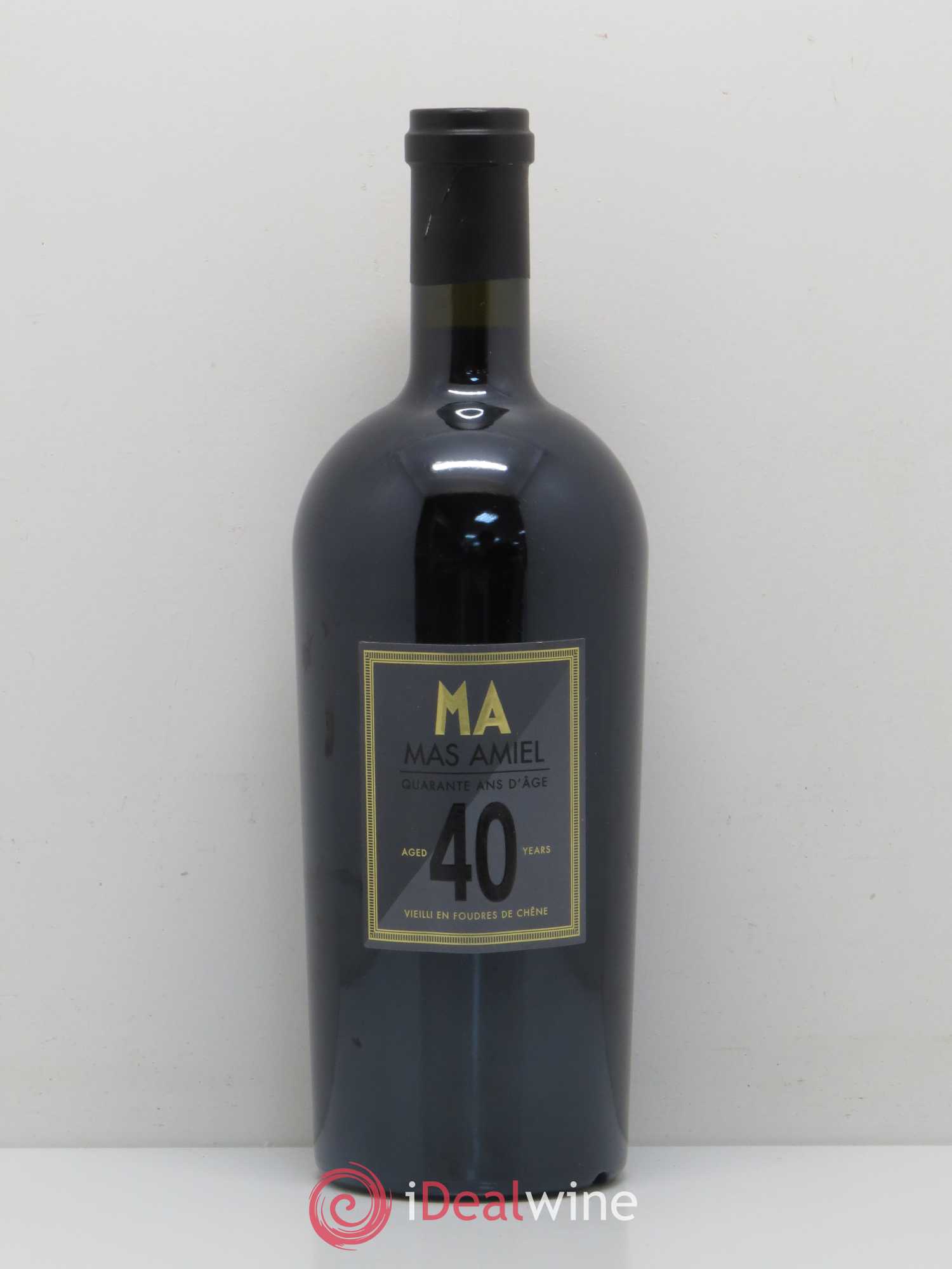 Maury Mas Amiel 40 ans d'age - Lot de 1 bouteille - 0