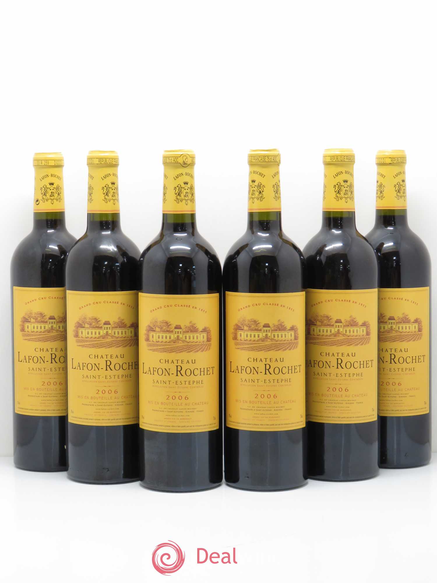 Château Lafon Rochet 4ème Grand Cru Classé 2006 - Lot de 6 bouteilles - 0