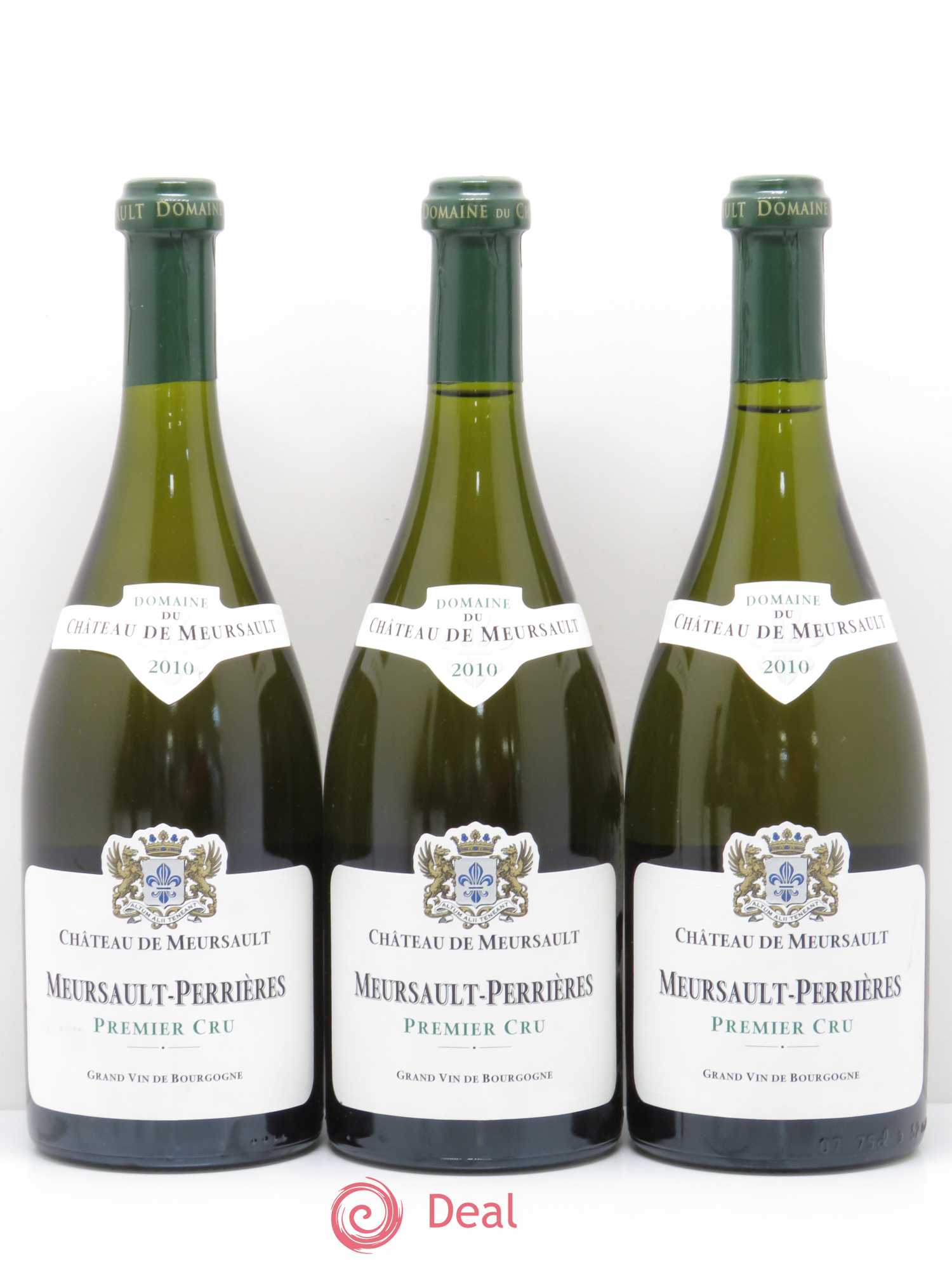 Meursault 1er Cru Château de Meursault Perrières  2010 - Posten von 5 Flaschen - 1