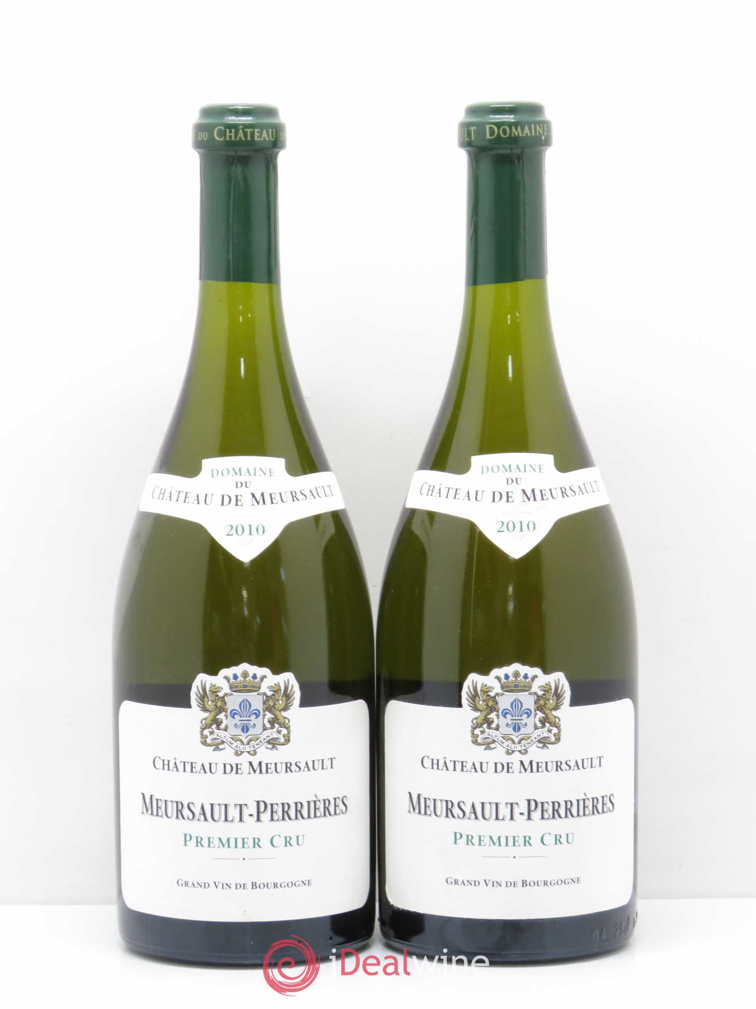 Meursault 1er Cru Château de Meursault Perrières  2010 - Posten von 5 Flaschen - 2