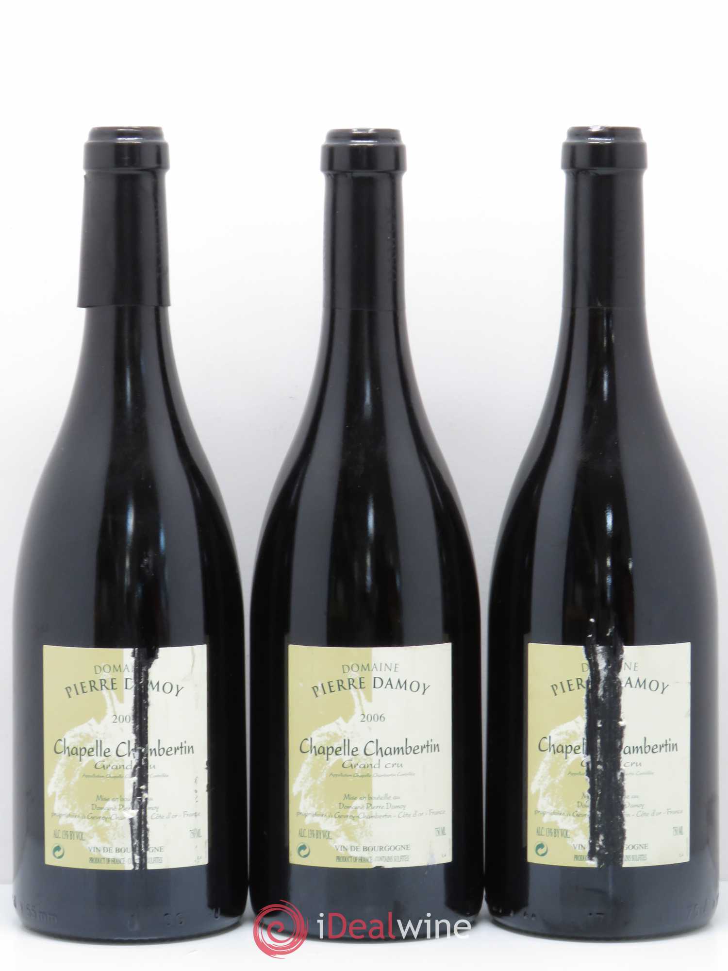 Chapelle-Chambertin Grand Cru Pierre Damoy 2006 - Lot de 3 bouteilles - 0