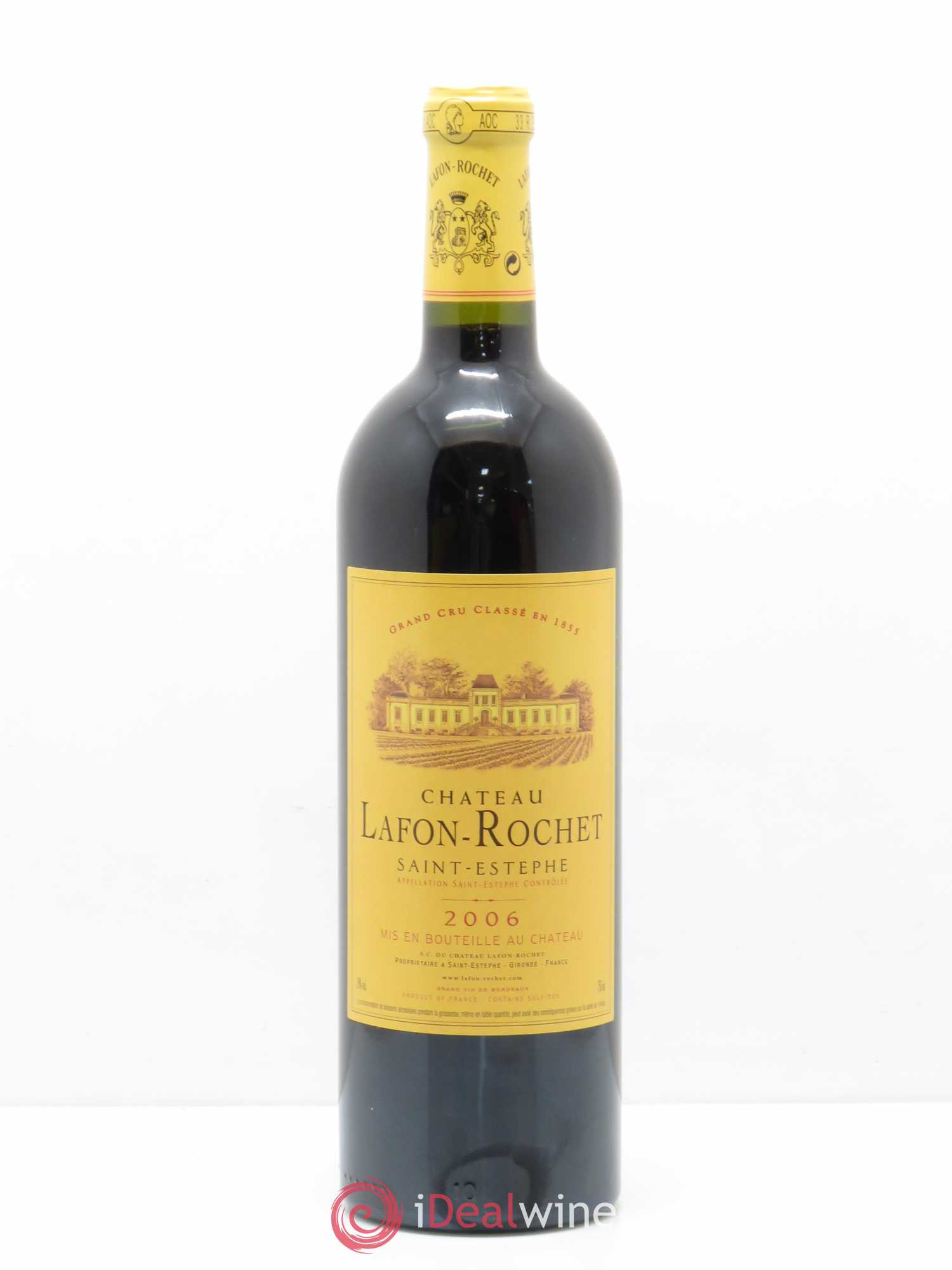 Château Lafon Rochet 4ème Grand Cru Classé 2006 - Lot de 1 bouteille - 0