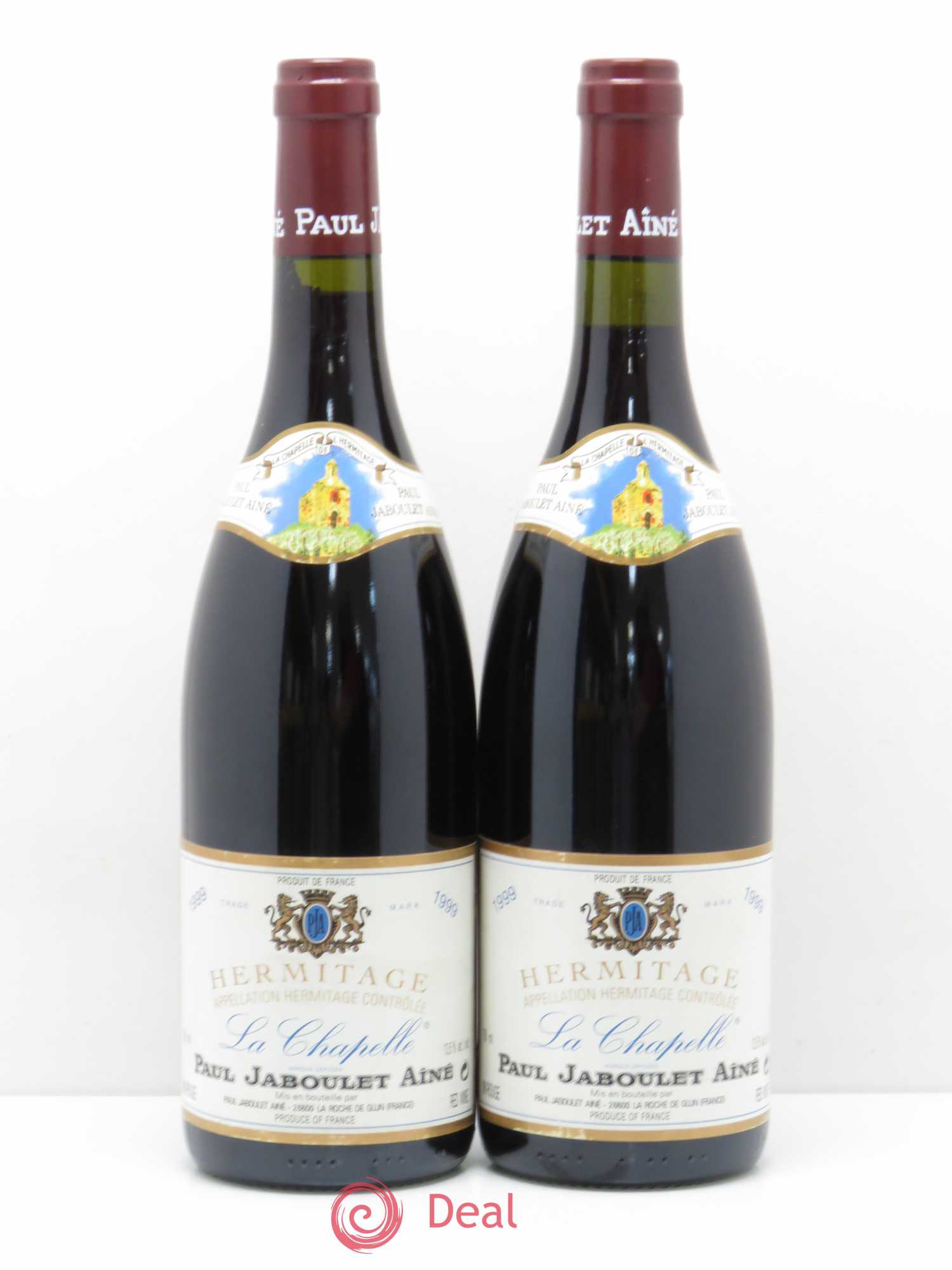 Hermitage La Chapelle Paul Jaboulet Ainé 1999 - Lot de 2 bouteilles - 0