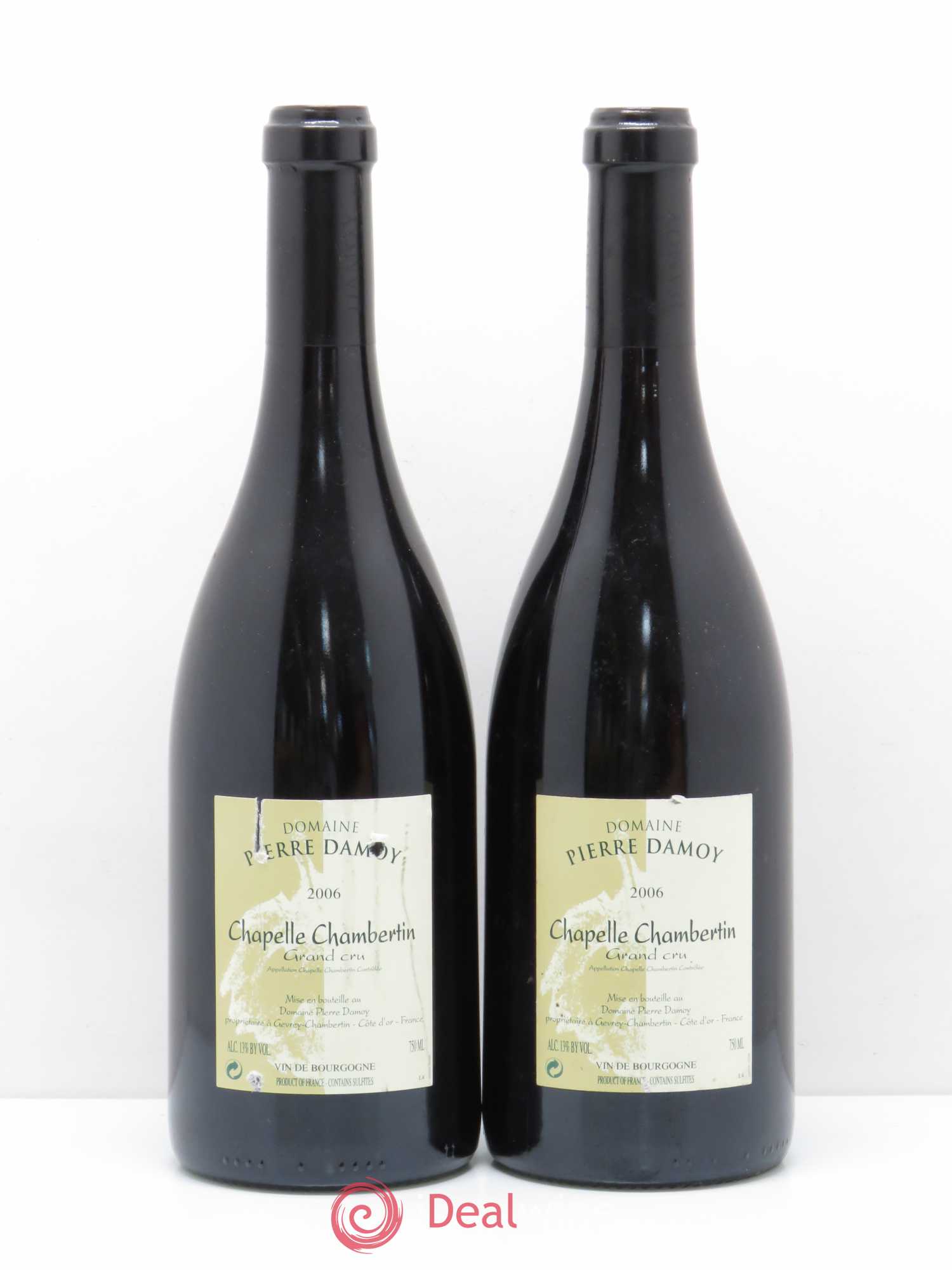 Chapelle-Chambertin Grand Cru Pierre Damoy 2006 - Lot de 2 bouteilles - 0